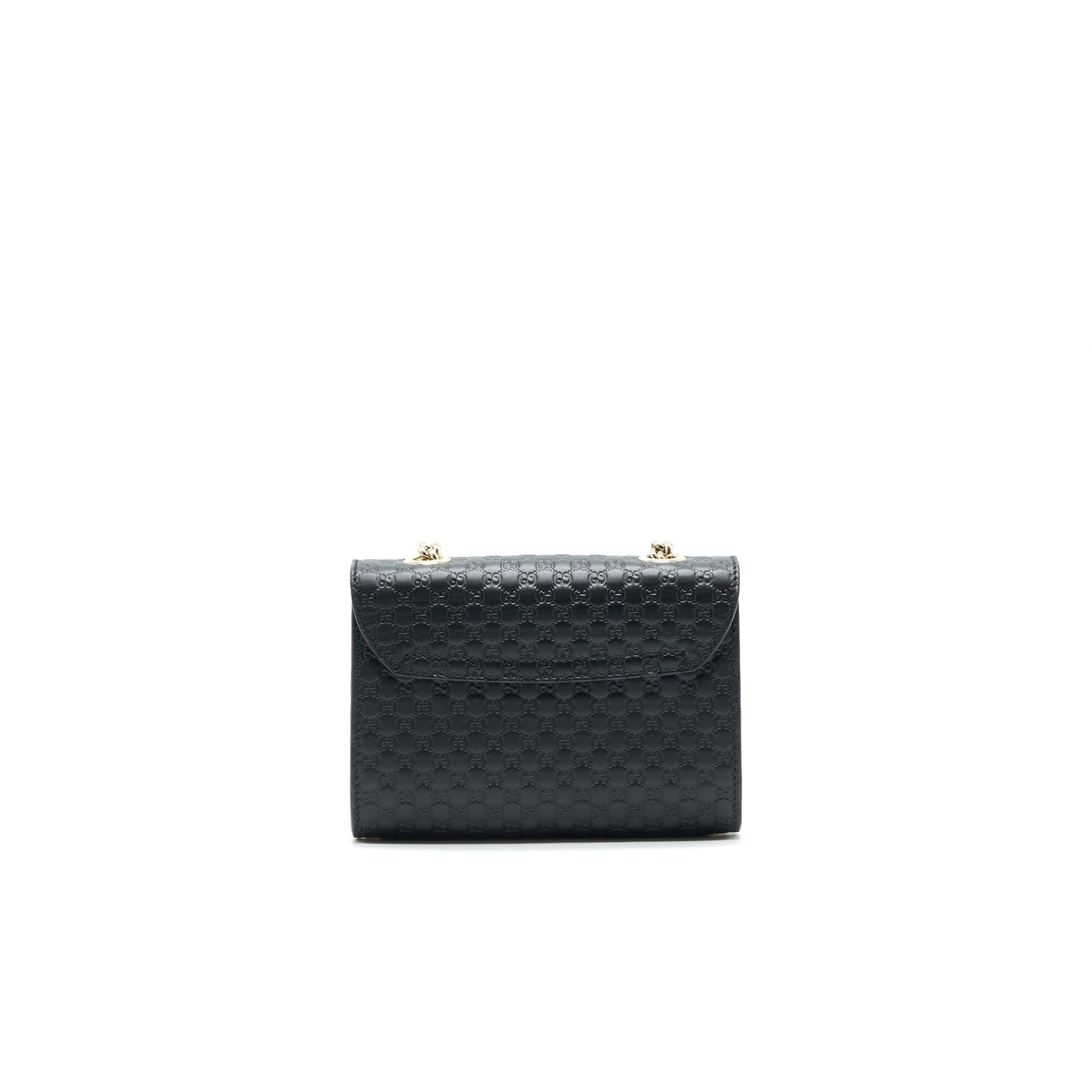 Gucci Emily ssima Shoulder Bag Leather Black