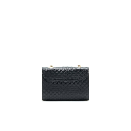 Gucci Emily ssima Shoulder Bag Leather Black