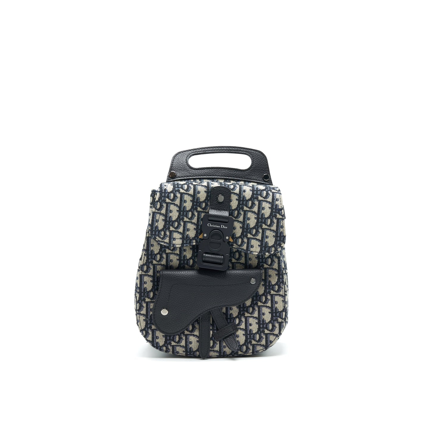 Dior Oblique Saddle Backpack Handbag