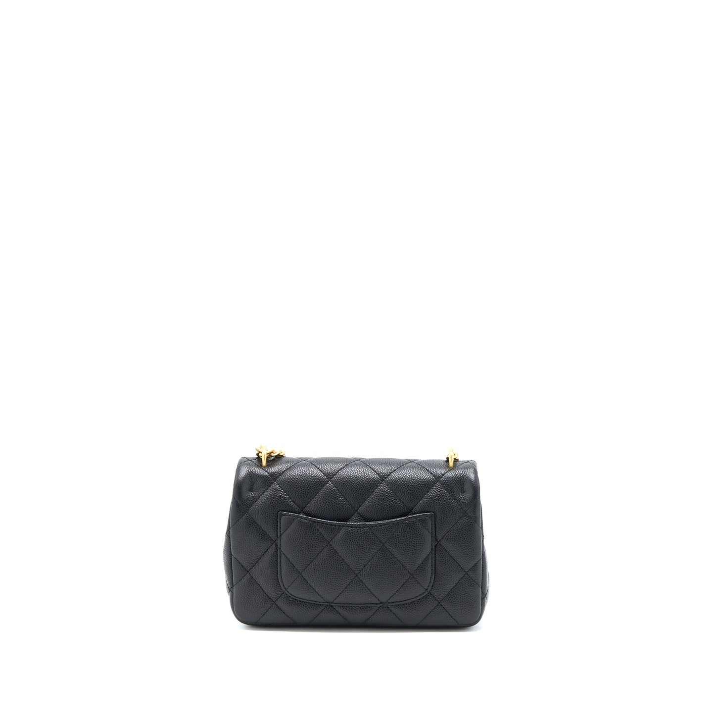 Chanel 23P Coco Love Flap Caviar GHW Black Shoulder Bag Ghw Microchip