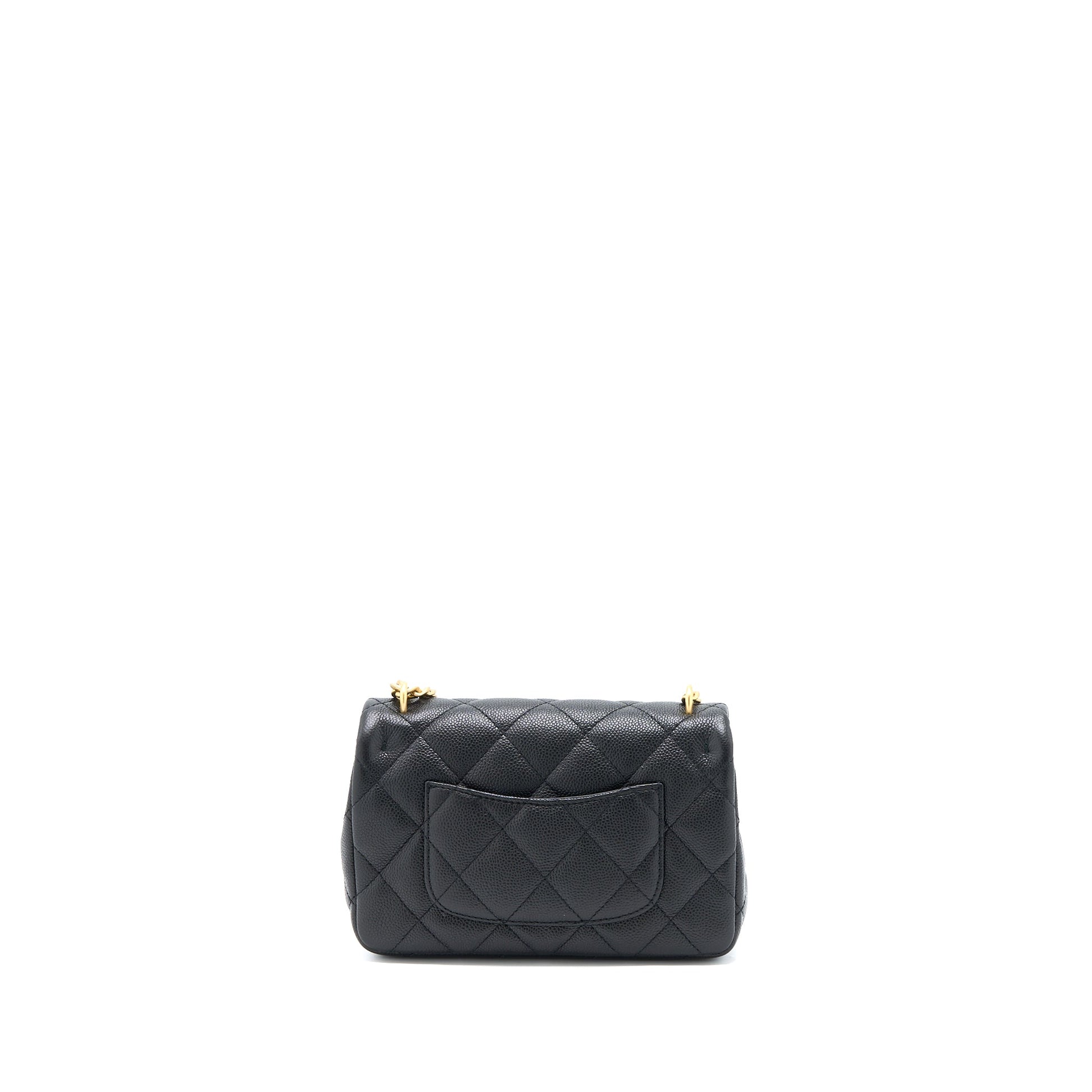 Chanel 23P Coco Love Flap Caviar GHW Black Shoulder Bag Ghw Microchip