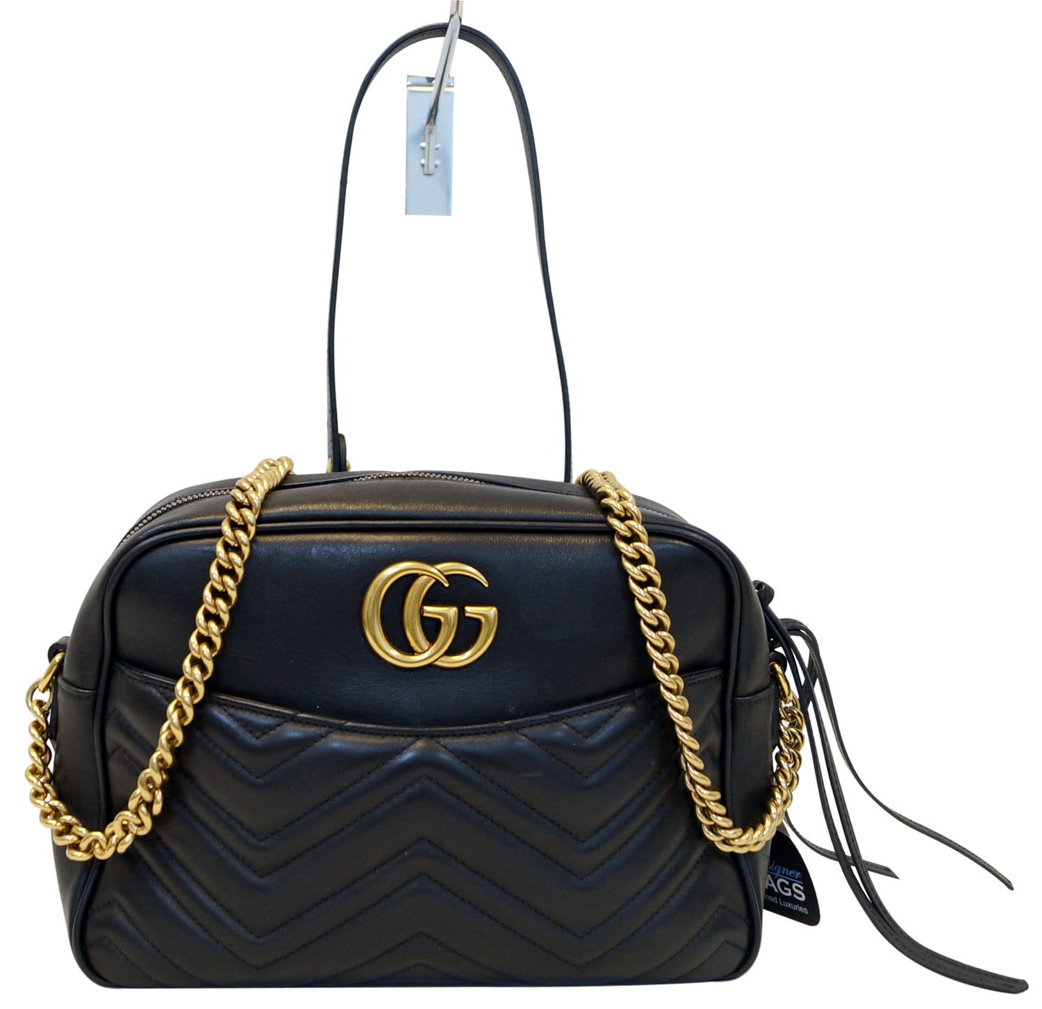 Gucci Marmont Shoulder Crossbody Bag Matelasse Medium