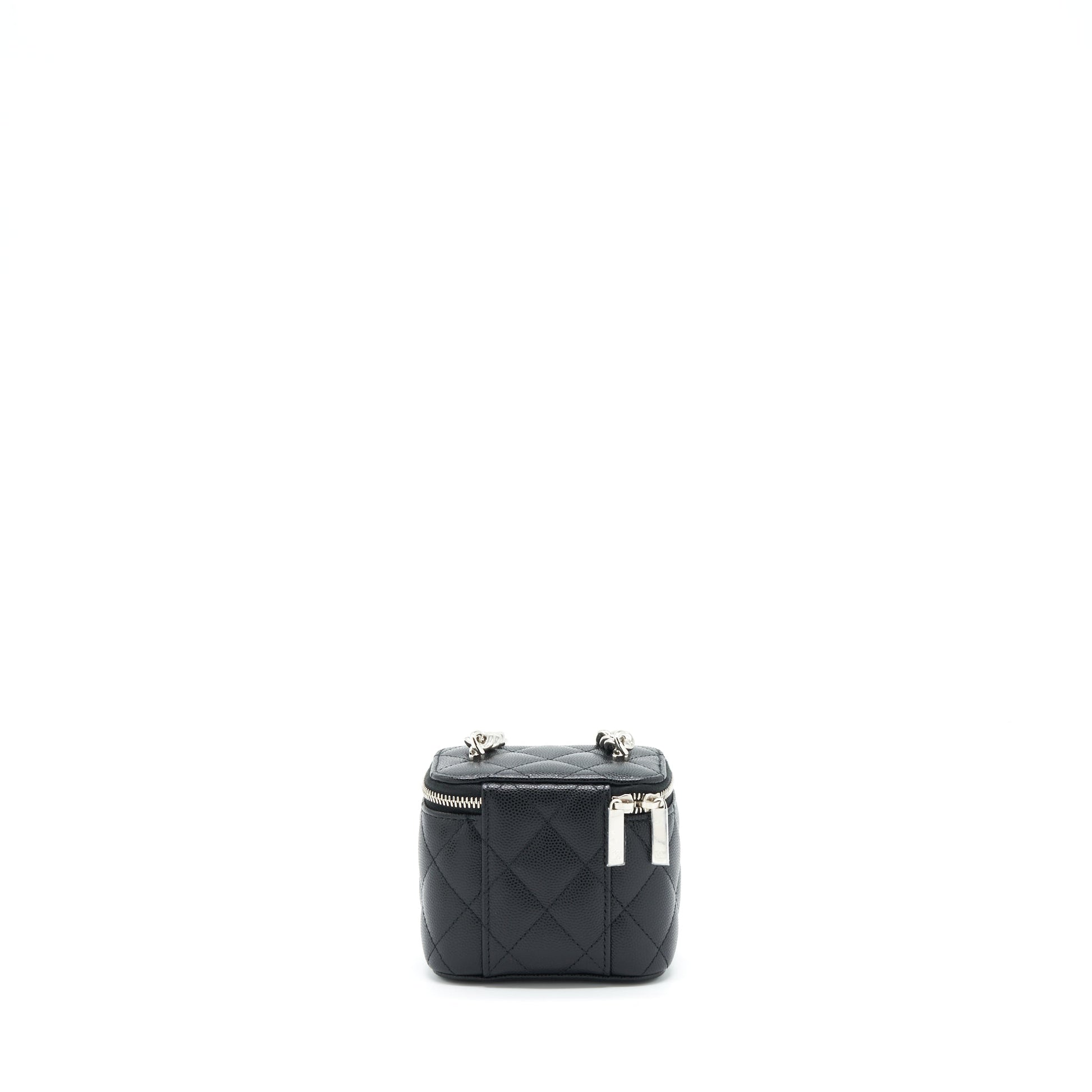Chanel 22S Vanity Coco Giant Caviar SHW Black Mini Bag