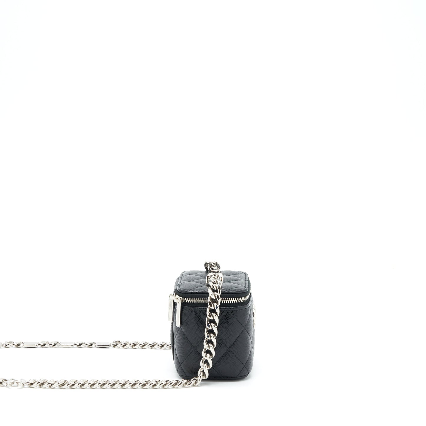 Chanel 22S Vanity Coco Giant Caviar SHW Black Mini Bag