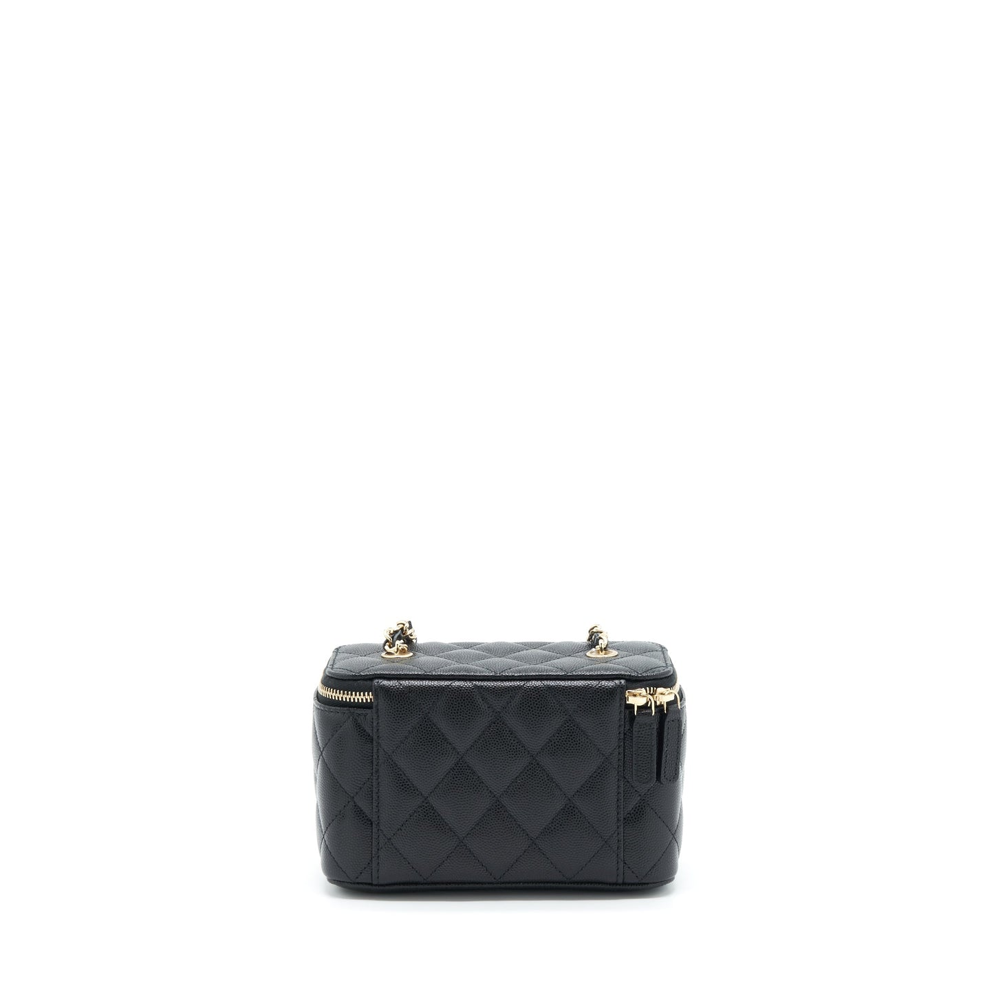 Chanel 22S Long Vanity Caviar LGHW Black Handbag