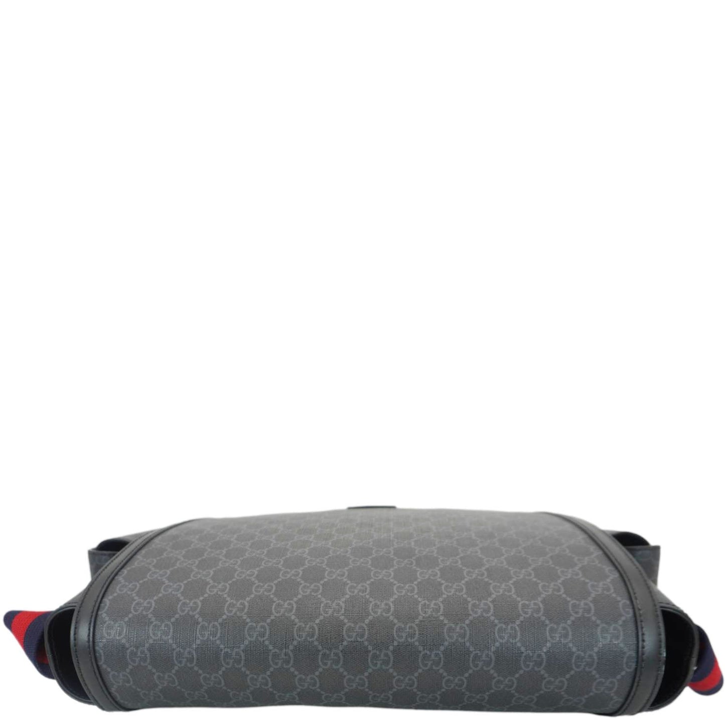 Gucci Diaper Supreme Messenger Bag Canvas Black Travel Bag