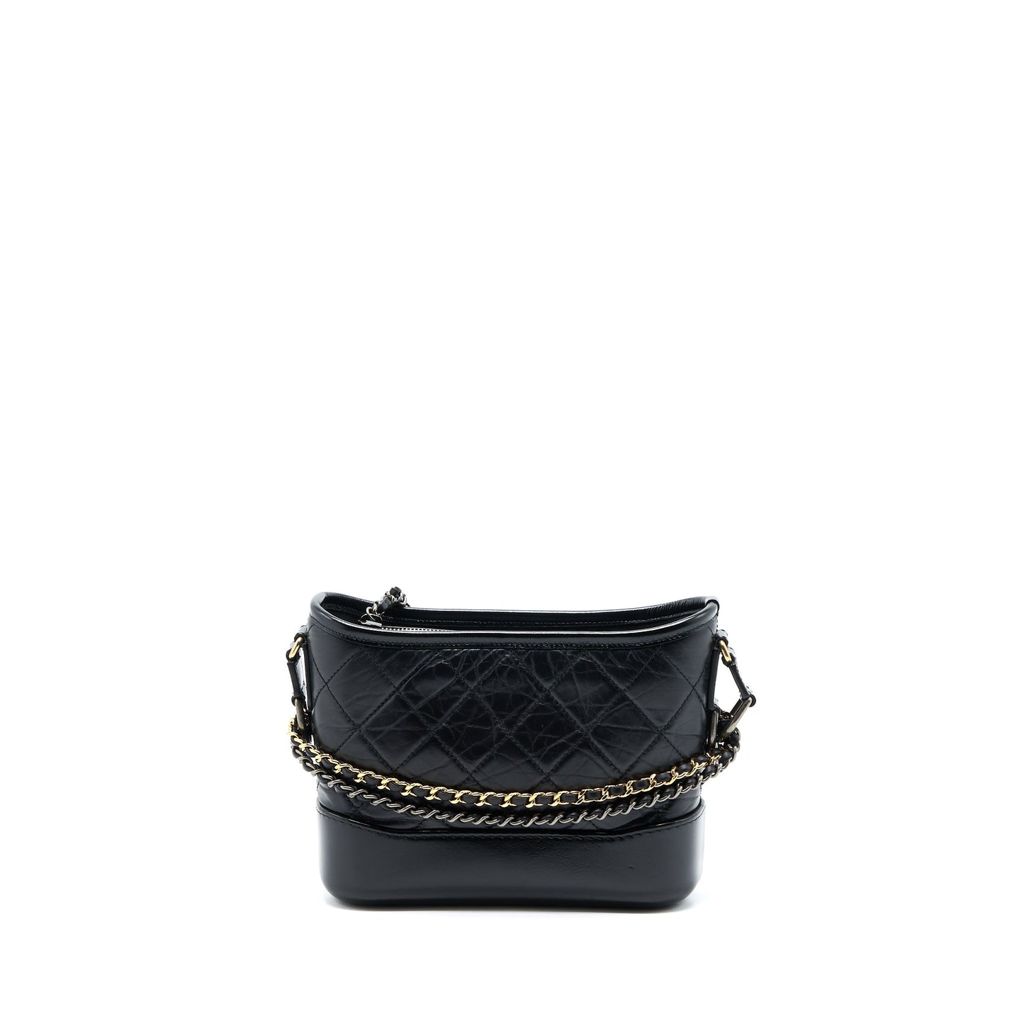 Chanel Gabrielle Hobo Calfskin Hardware Multicolour Black Small Shoulder Bag Hardware 1