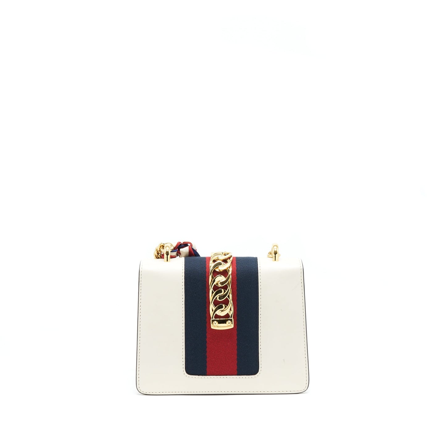 Gucci Sylvie Crossbody Bag White Mini