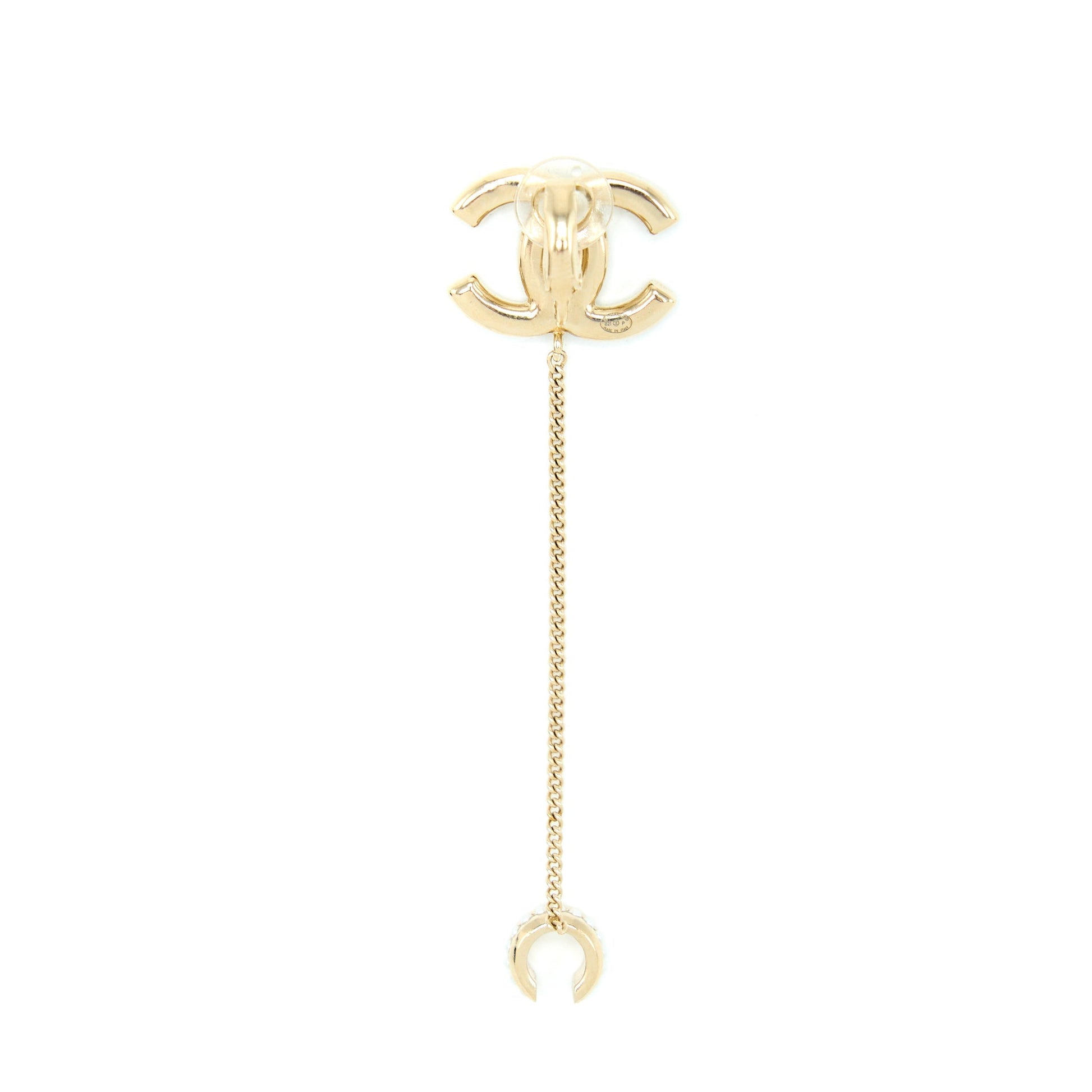 Chanel Pearl CC Logo Ear Clip Handbag