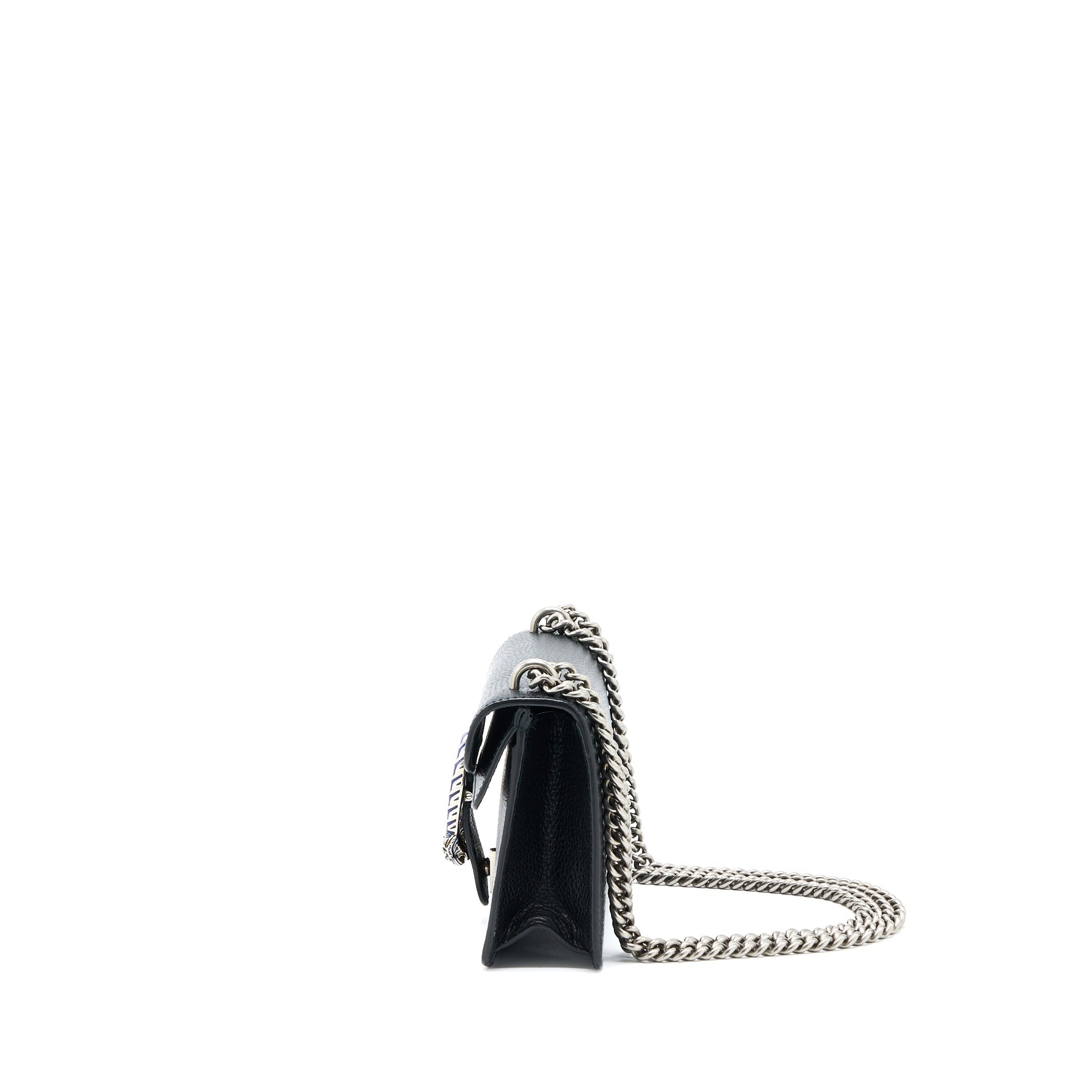 Gucci Dionysus Shoulder Bag Shw Black Small