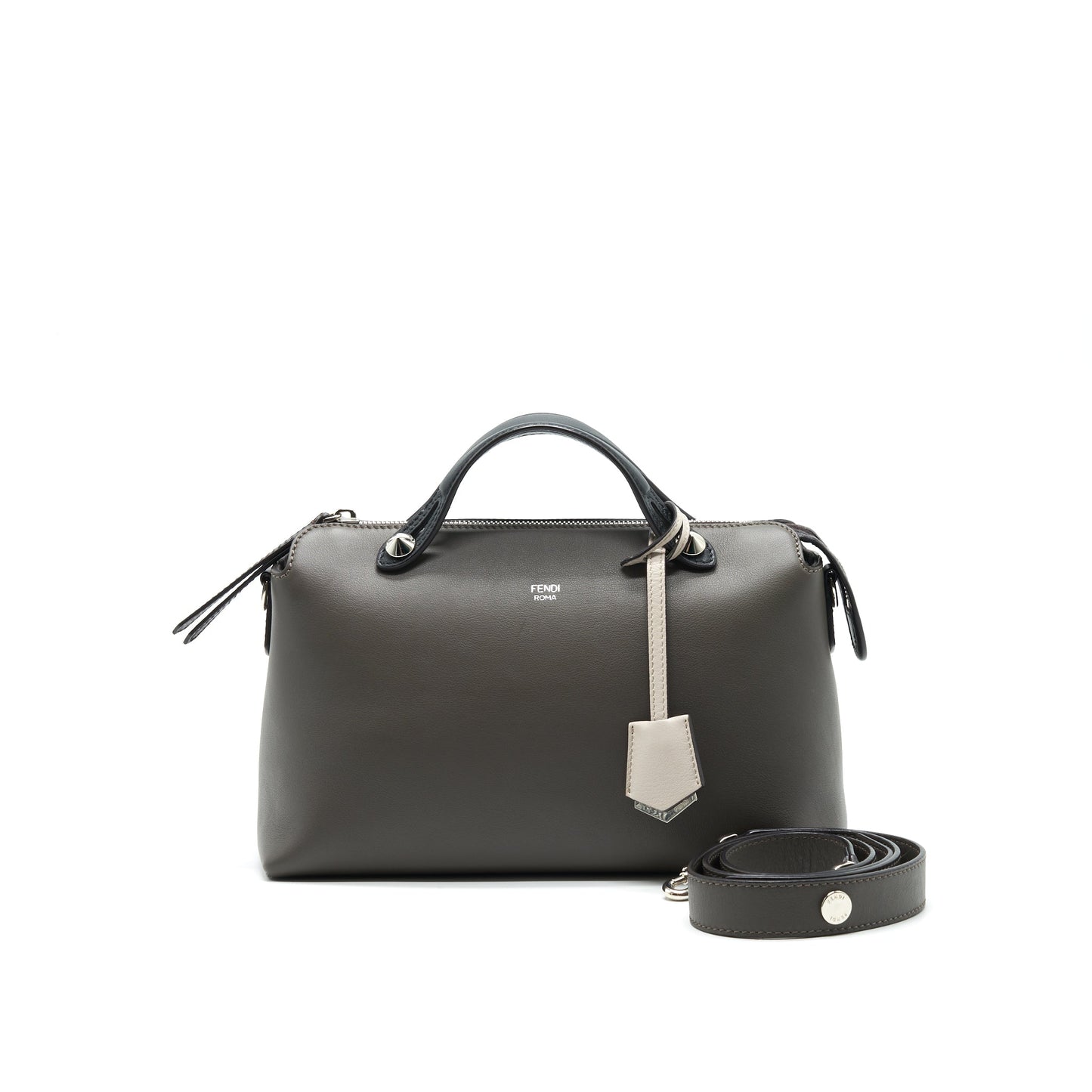 Fendi Fendi By The Way Grey Travel Bag