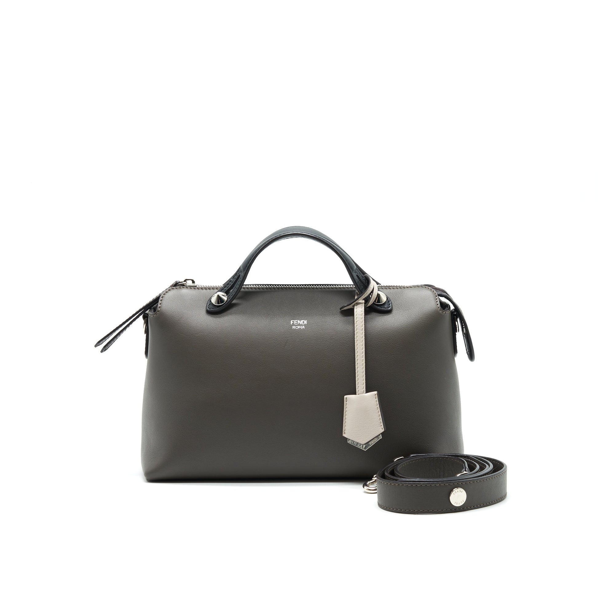 Fendi Fendi By The Way Grey Travel Bag