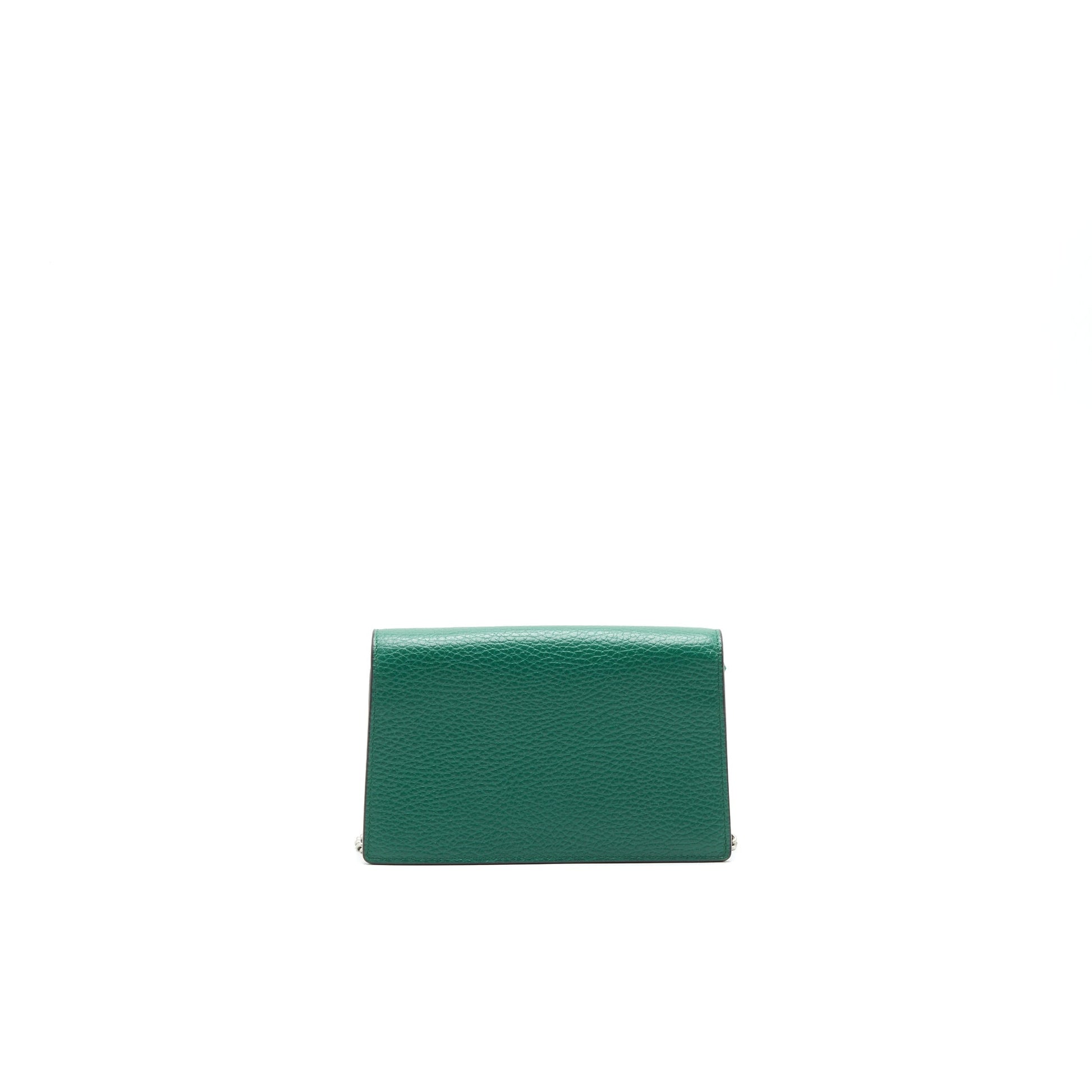 Gucci Super Bag Leather Green Travel Bag