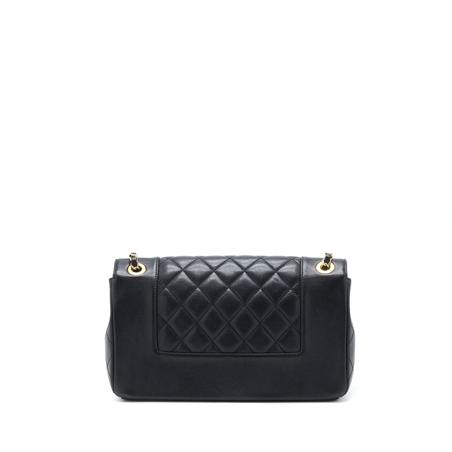 Chanel Seasonal Quilted Flap Calfkskin Hardware Multicolour Black Shoulder Bag