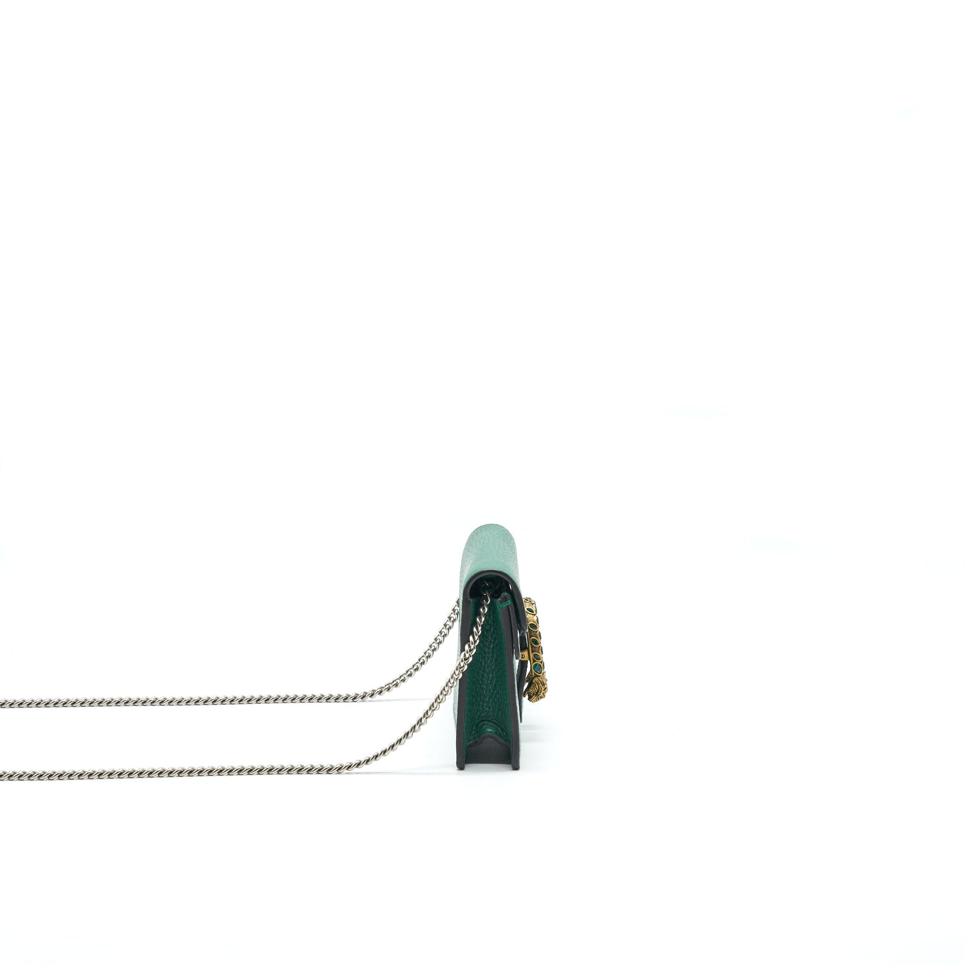 Gucci Super Bag Leather Green Travel Bag