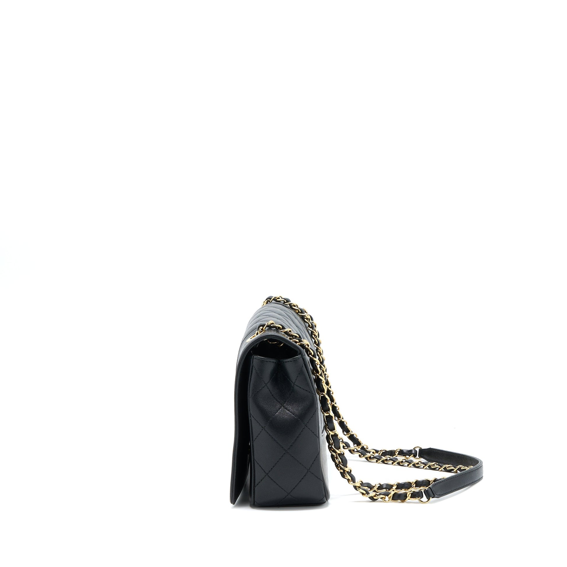 Chanel Seasonal Quilted Flap Calfkskin Hardware Multicolour Black Shoulder Bag