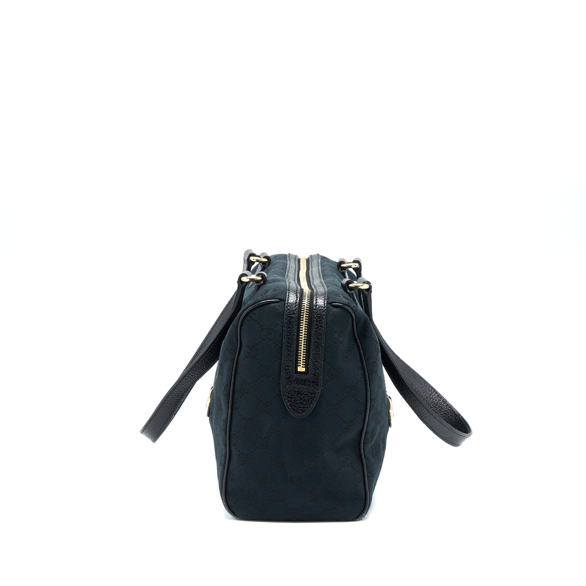 Gucci Boston Bag Supreme Fabric Shw Black Travel Bag