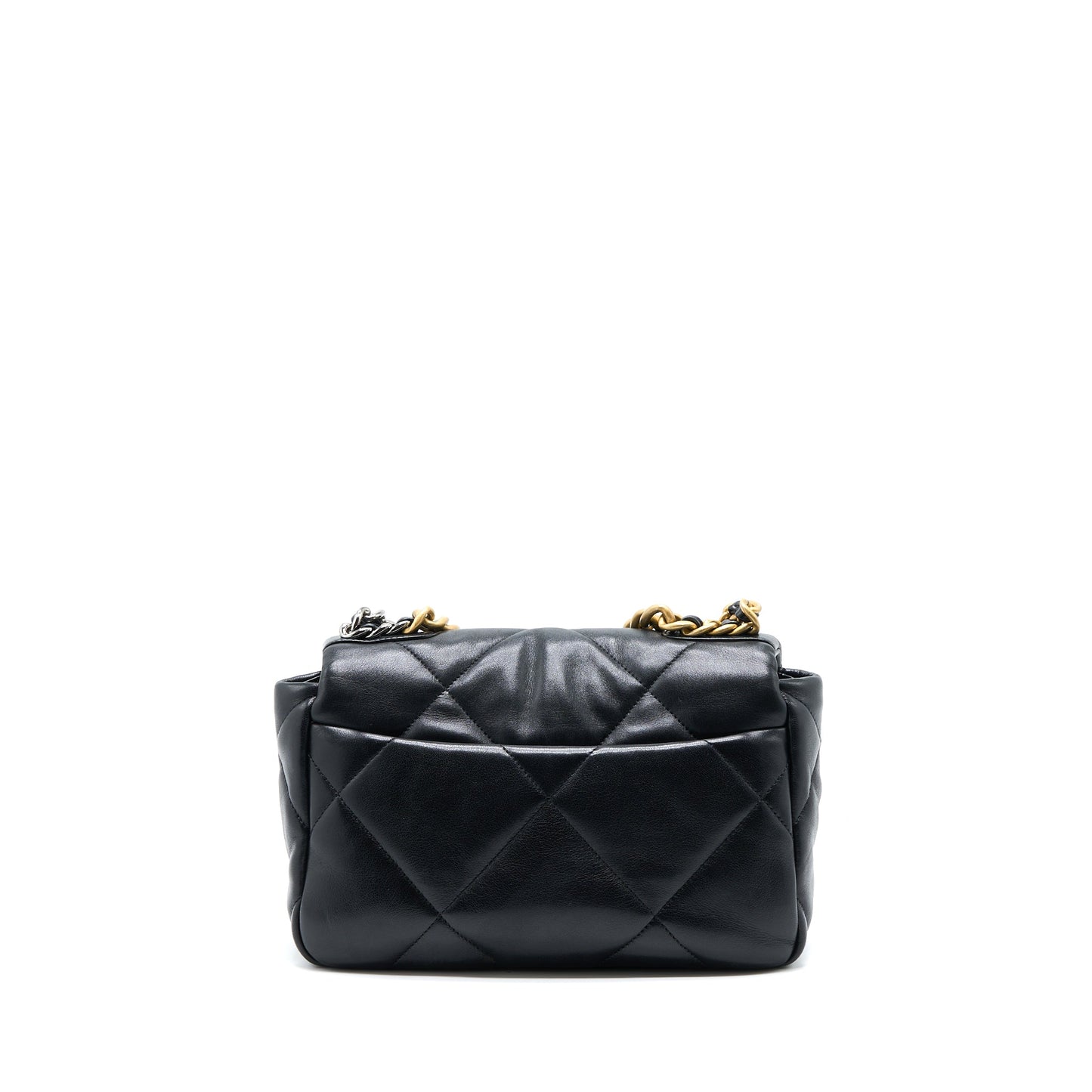 Chanel 19 Lambskin Hardware Multicolour Black Small Handbag Hardware 1
