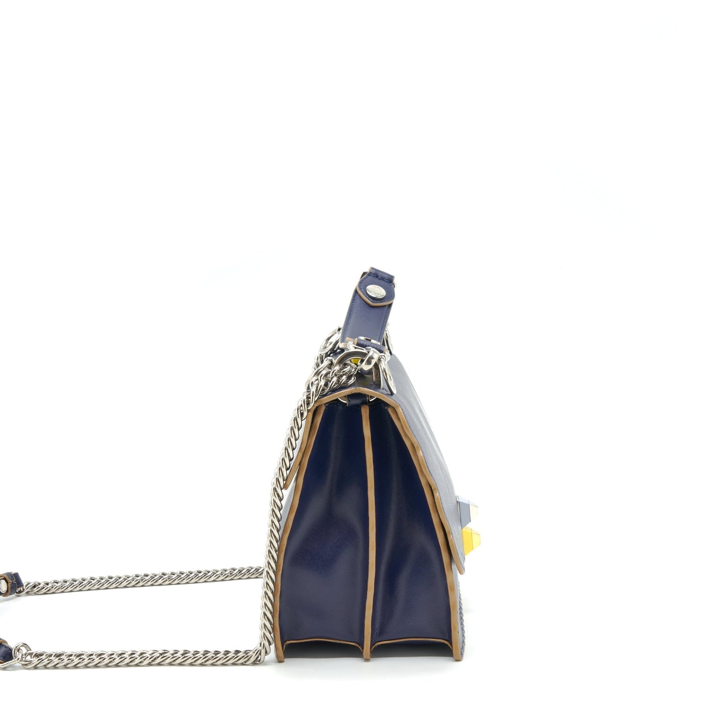 Fendi Kan Purse Navy Travel Bag