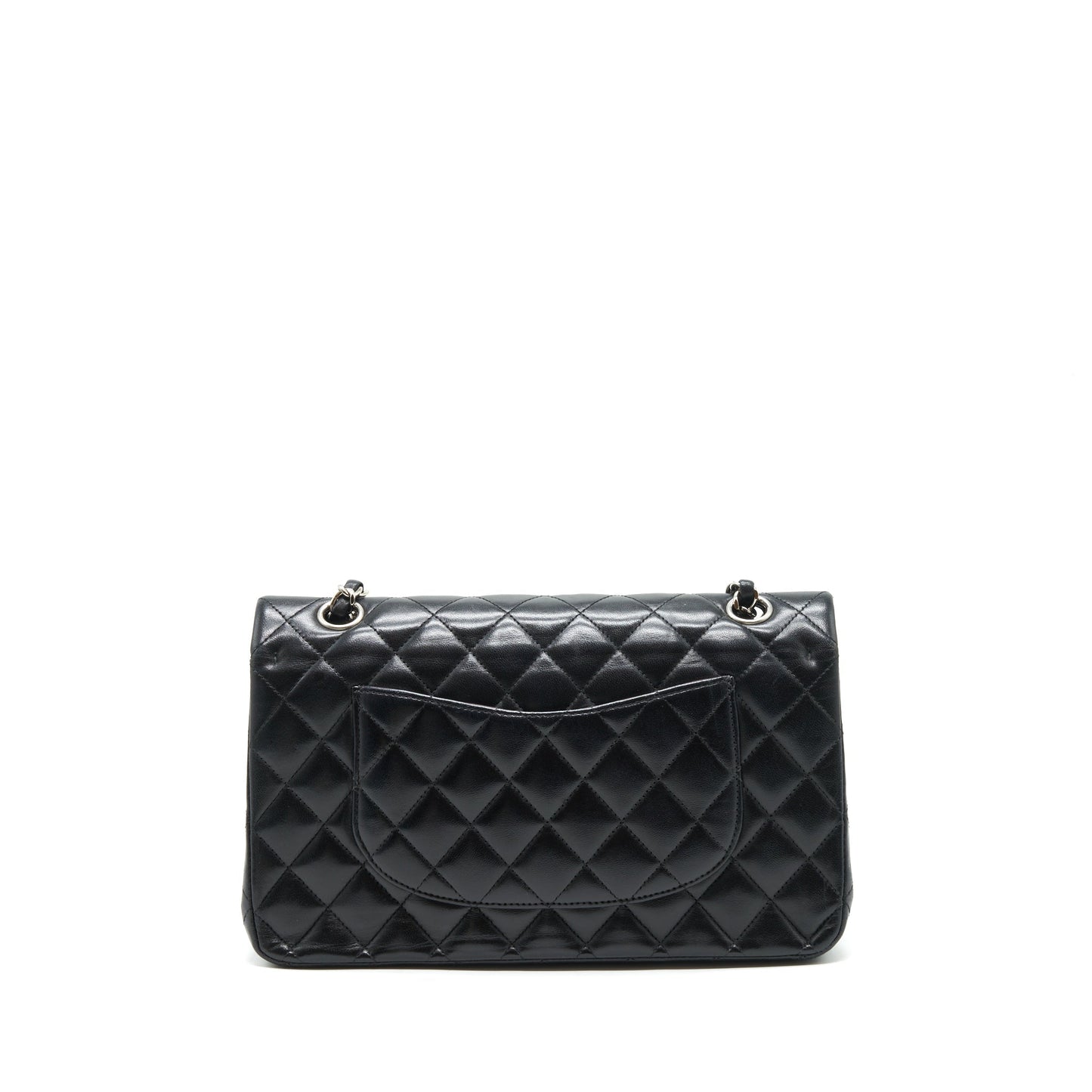 Chanel Classic Flap Lambskin SHW Black Shoulder Bag
