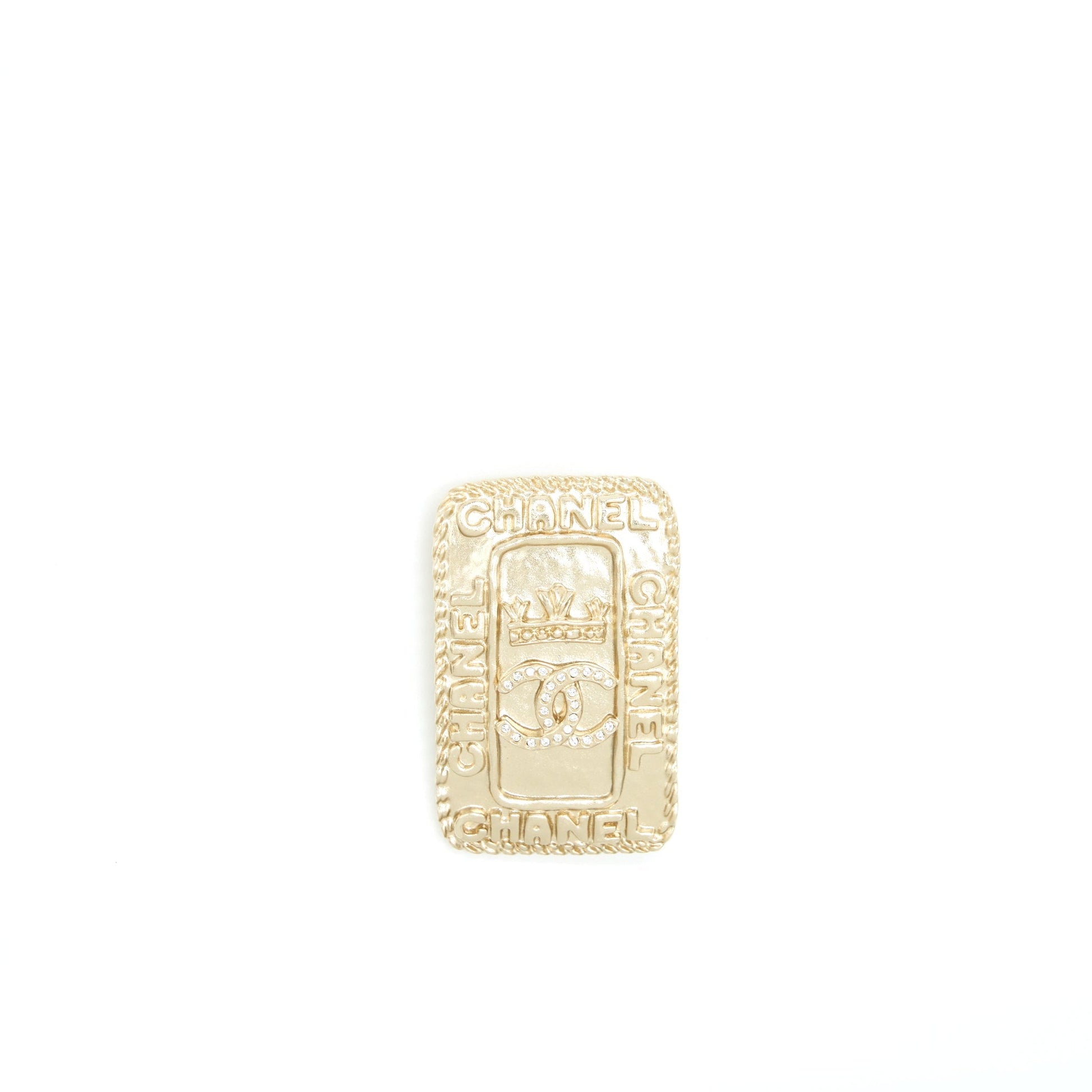 Chanel CC Logo Crown Handbag And Crown
