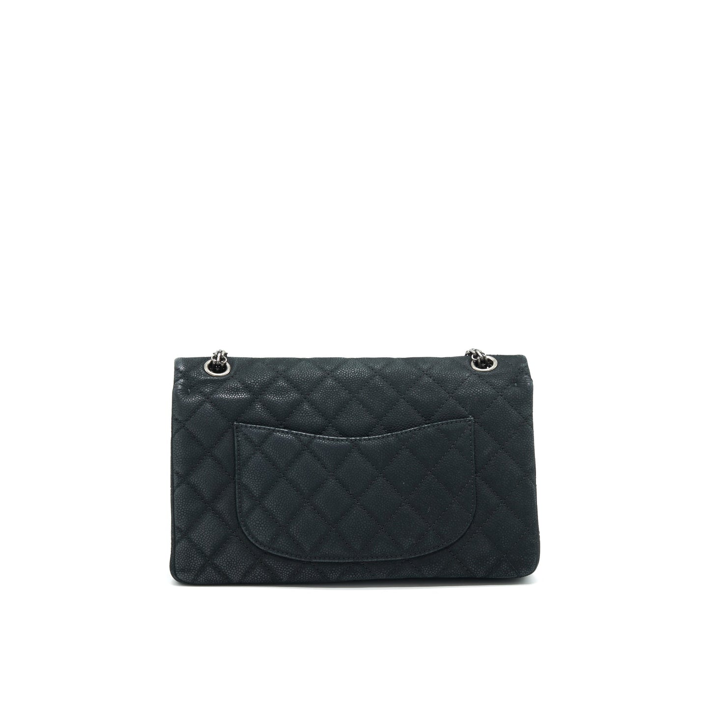 Chanel 2.55 226 REISSUE CAVIAR SHW Black Handbag