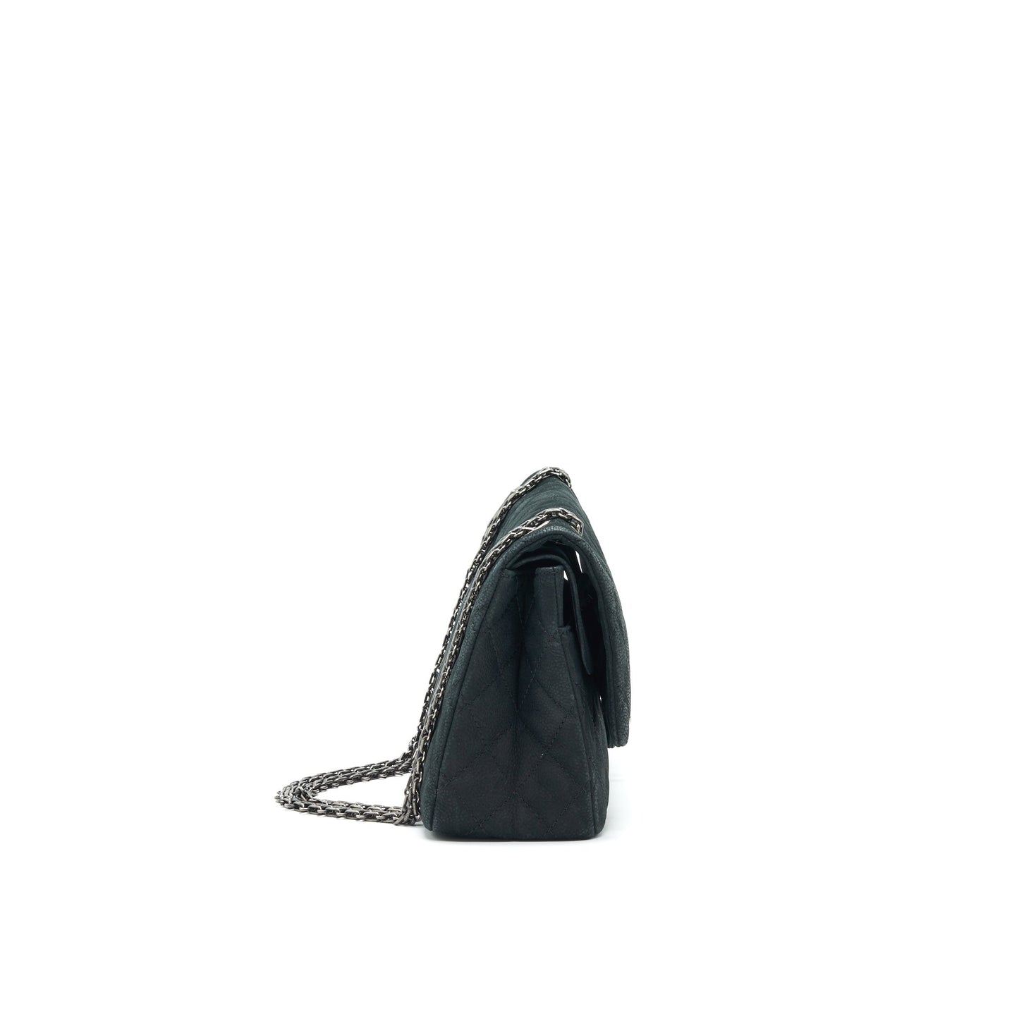 Chanel 2.55 226 REISSUE CAVIAR SHW Black Handbag