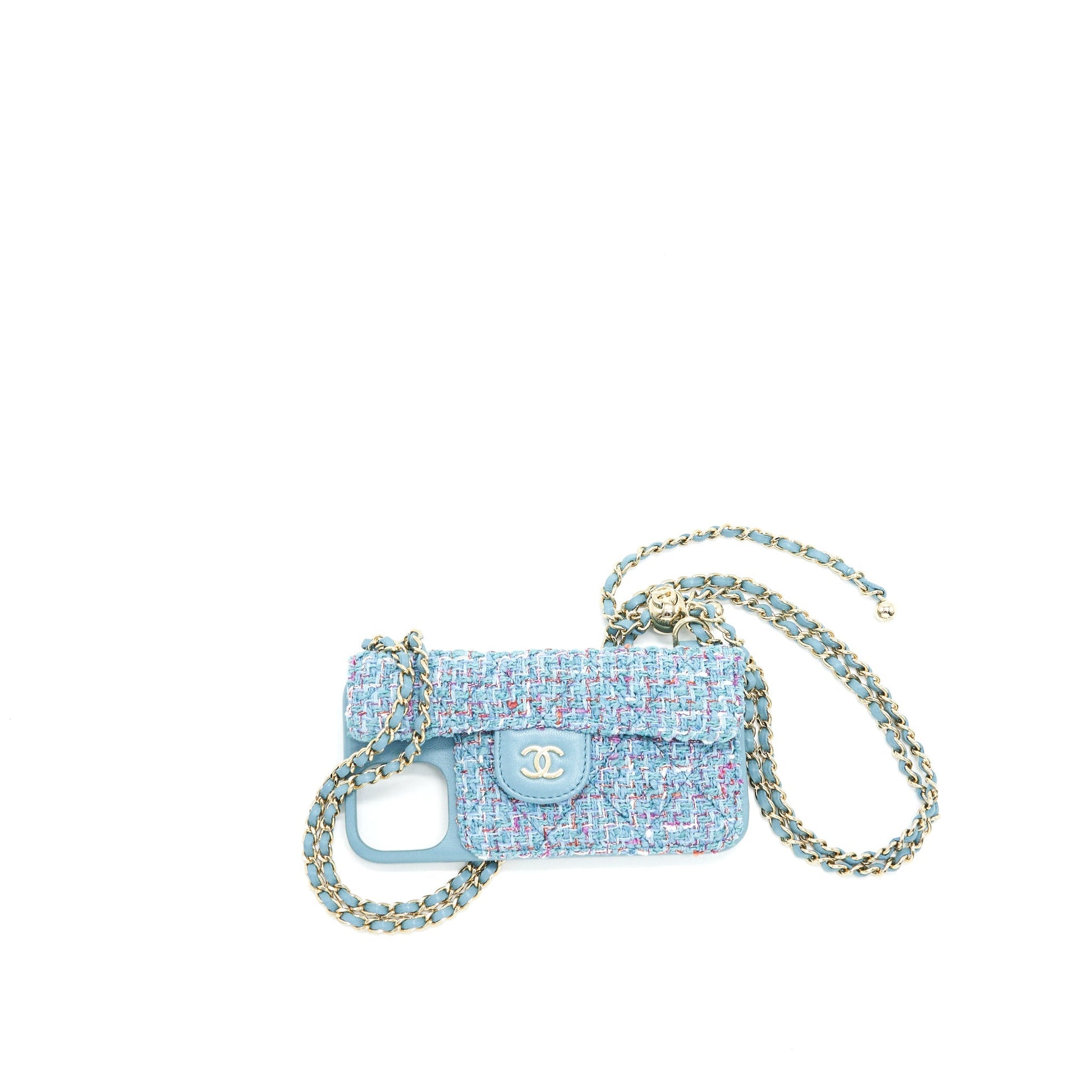 Chanel Pearl Crush phone iPhone 12 pro Handbag