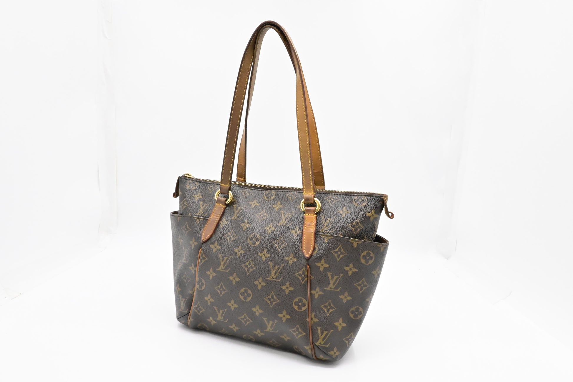 Louis Vuitton Totally Monogram PM Canvas Handbag Canvas 3