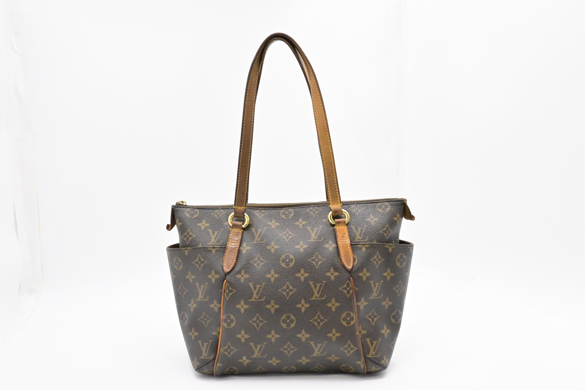 Louis Vuitton Totally Monogram PM Canvas Handbag Canvas 3