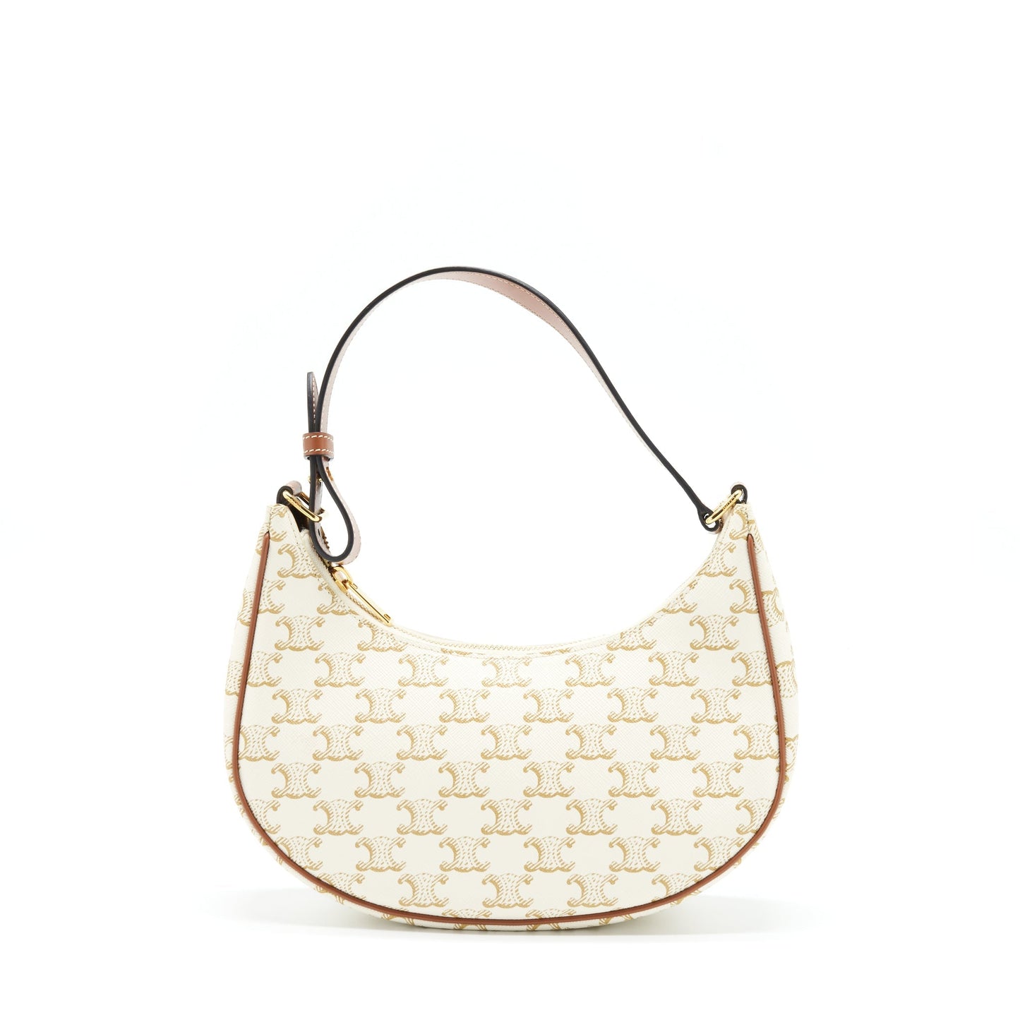 Celine Ava Purse Triomphe And Handbag Leather Canvas Travel Bag