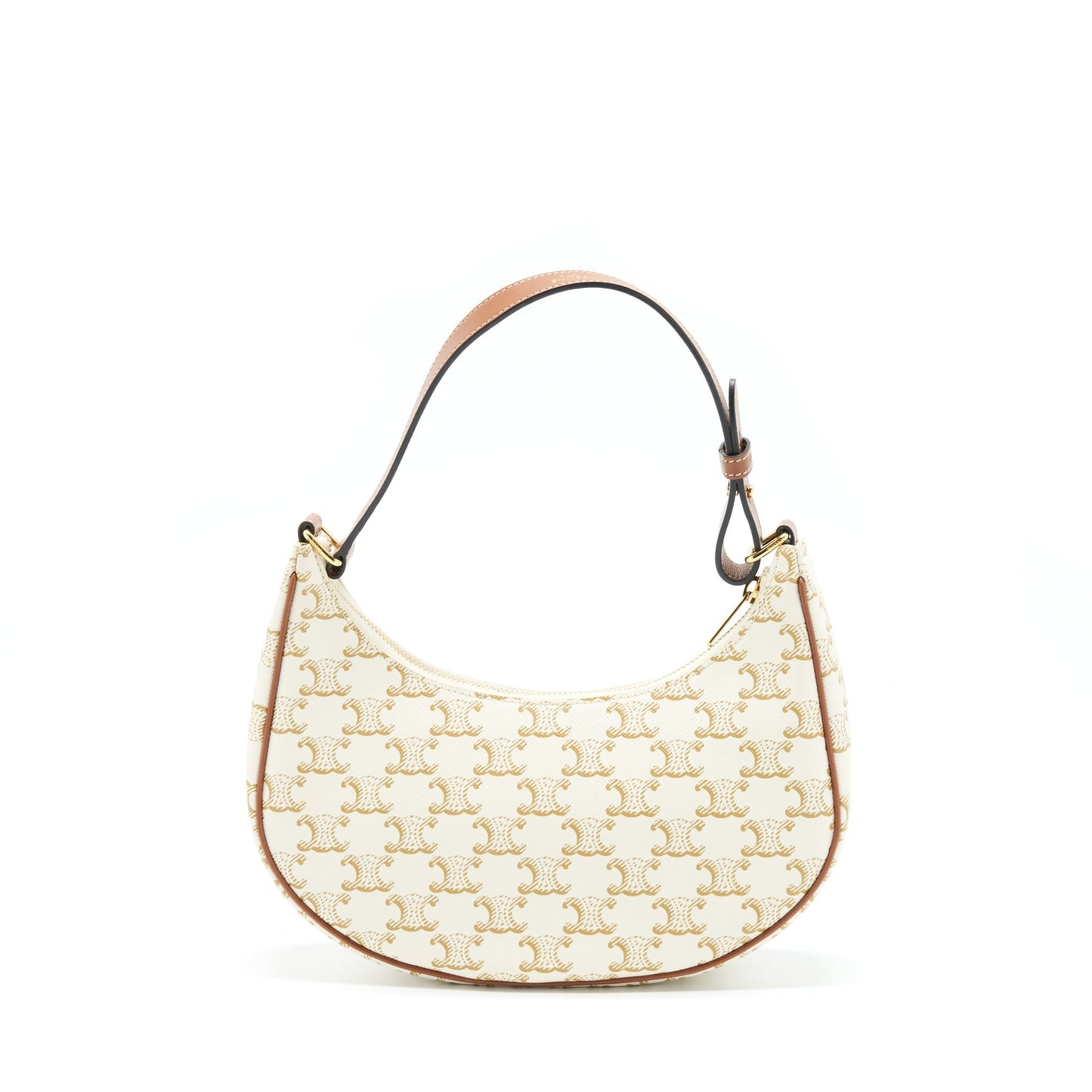 Celine Ava Purse Triomphe And Handbag Leather Canvas Travel Bag