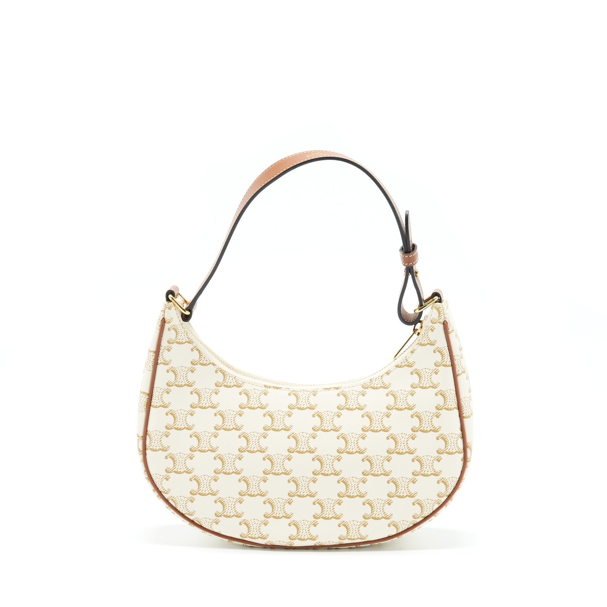 Celine Ava Purse Triomphe And Handbag Leather Canvas Travel Bag