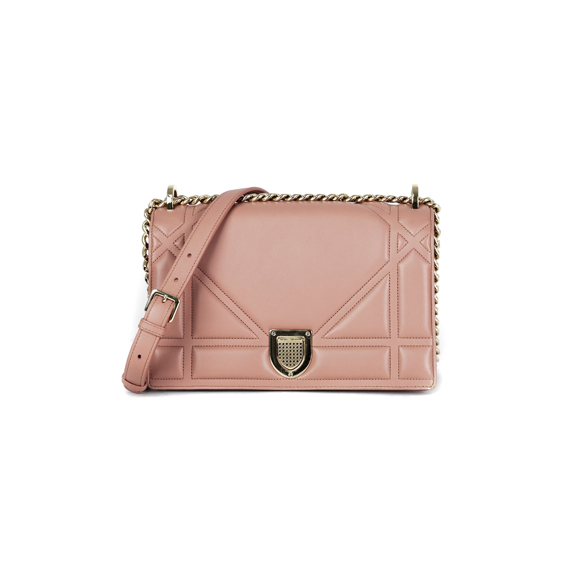 Dior ama Blush Crossbody Bag Lambskin