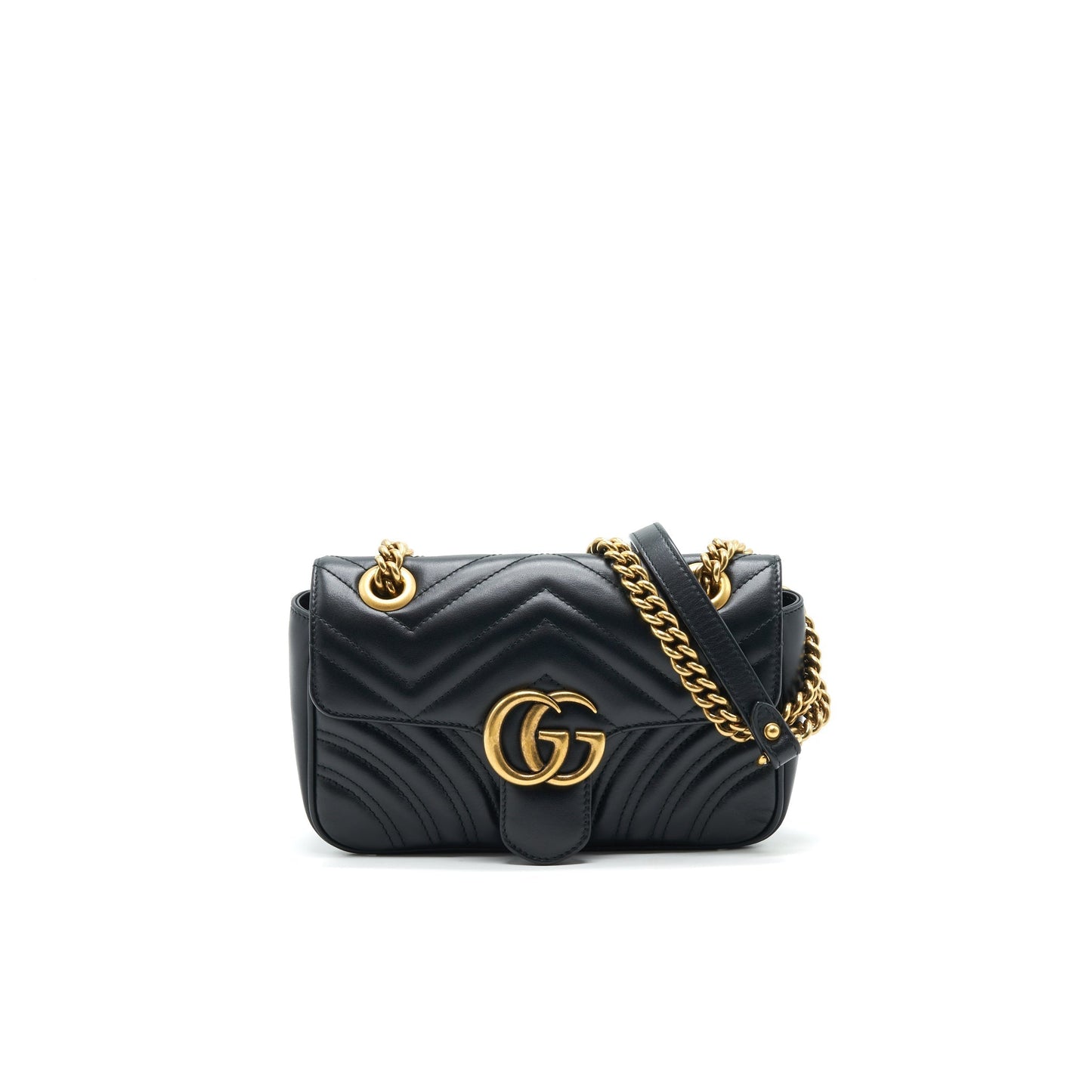 Gucci Marmont Bag With Black Mini Travel Bag