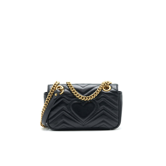 Gucci Marmont Bag With Black Mini Travel Bag