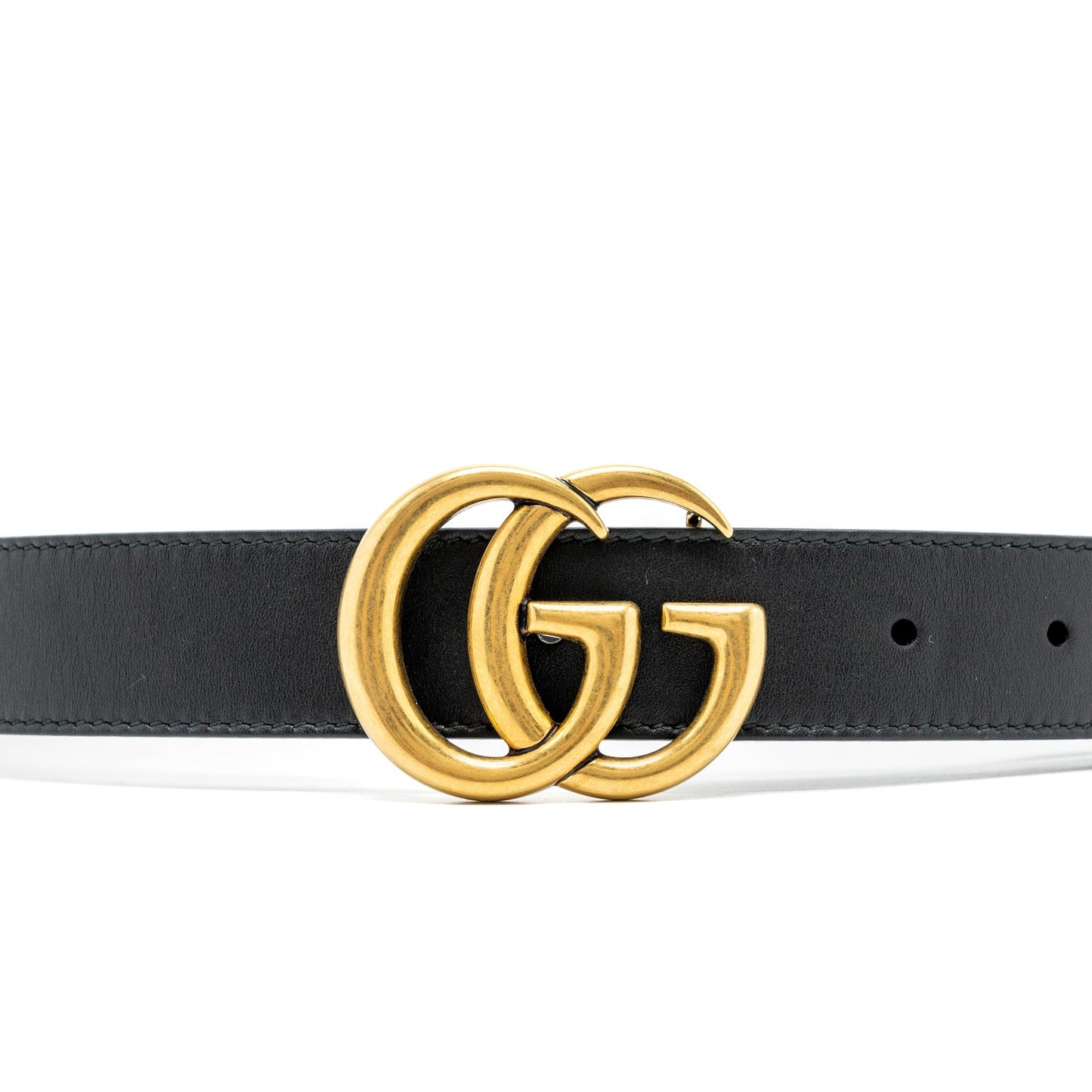Gucci Size Marmont Belt Handbag Leather Black Accessory