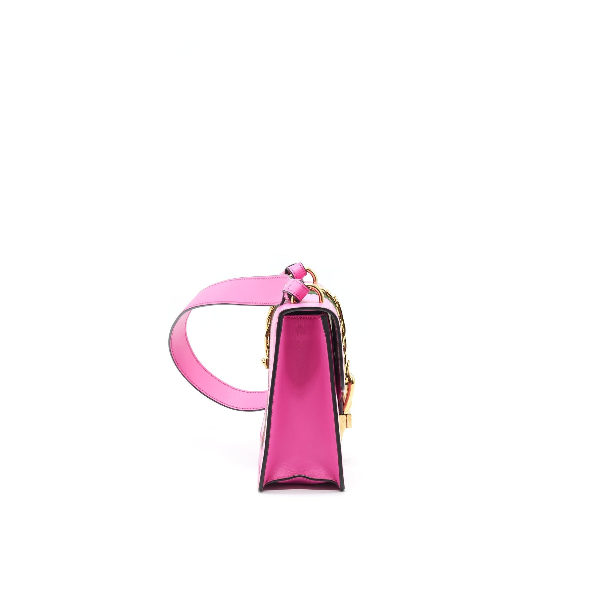 Gucci Sylvie Bag Leather Pink Travel Bag