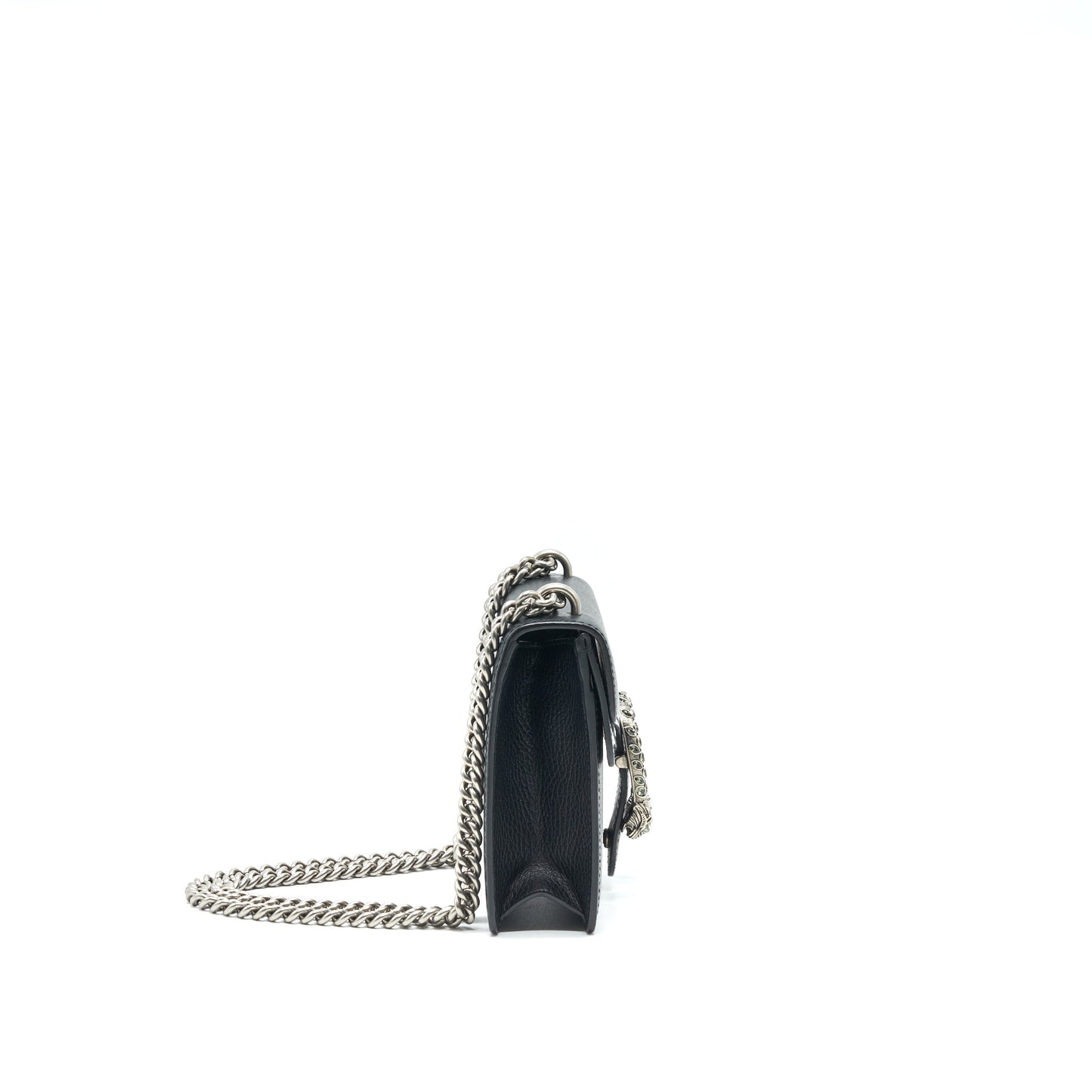 Gucci Dionysus Bag With Shw Leather Black Travel Bag