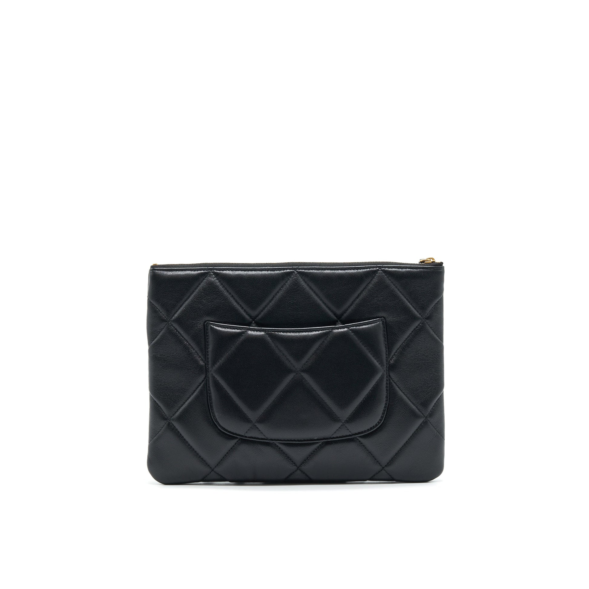 Chanel 19 Pouch black GHW