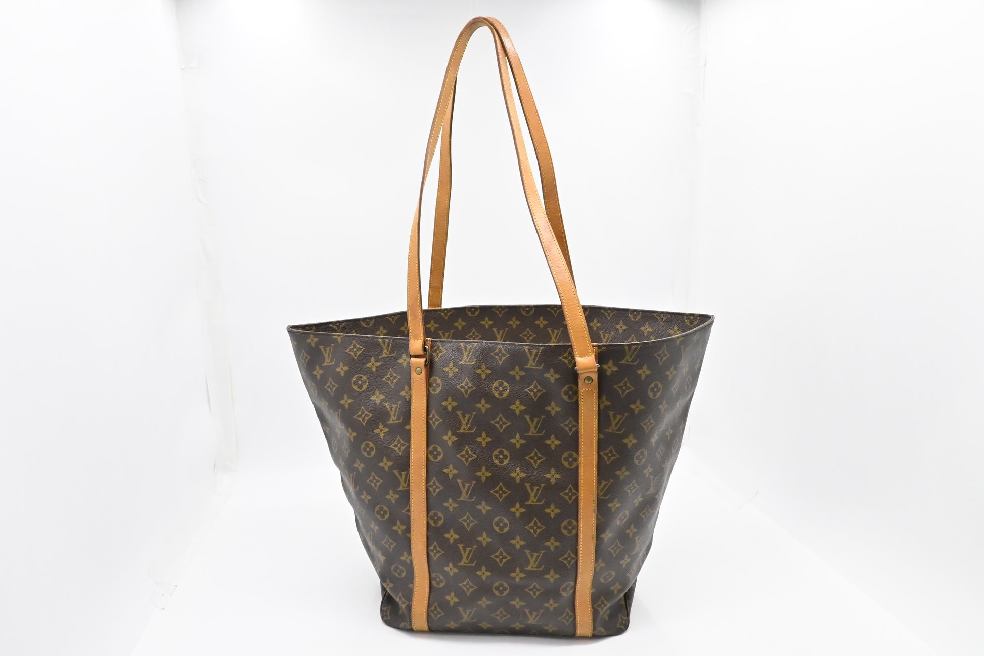 Louis Vuitton Sac Shopping 60 Monogram Canvas Handbag