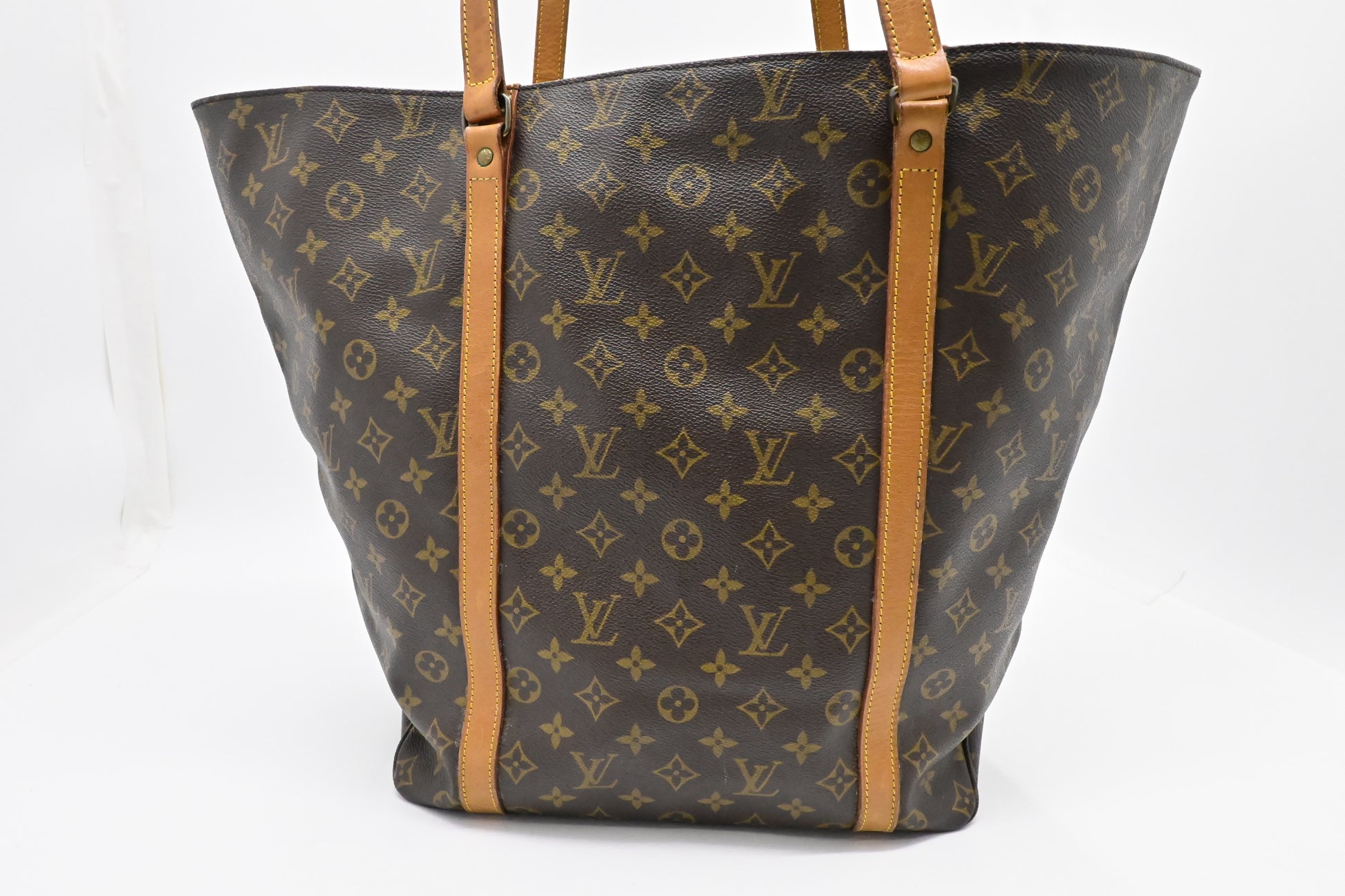 Louis Vuitton Sac Shopping 60 Monogram Canvas Handbag