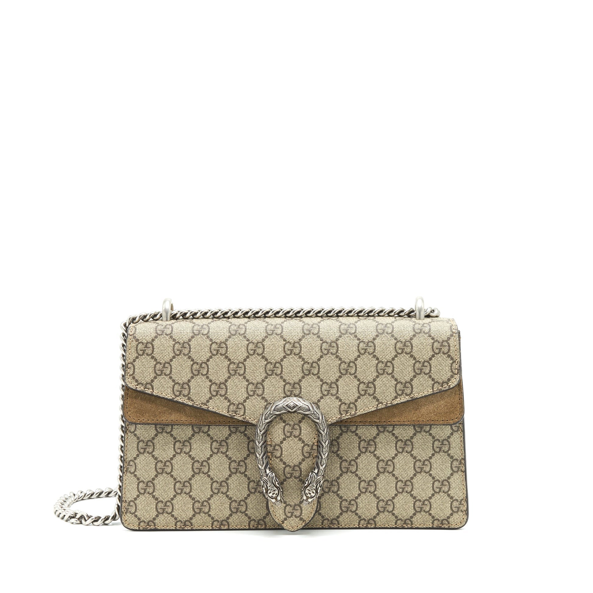Gucci Dionysus Bag Supreme Canvas Beige Travel Bag