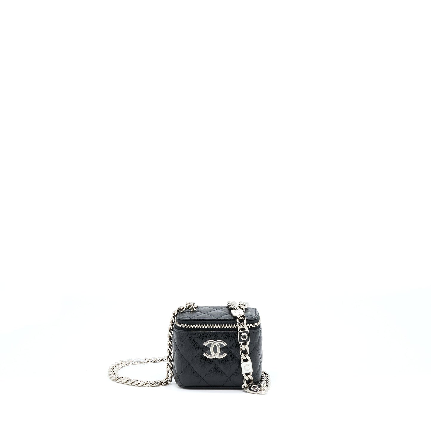 Chanel Vanity Giant Caviar SHW Black Mini Bag