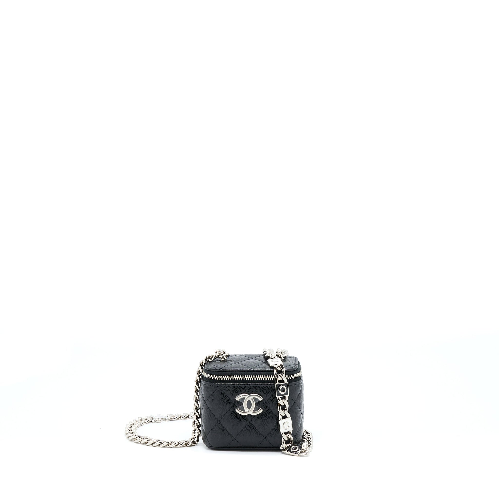 Chanel Vanity Giant Caviar SHW Black Mini Bag