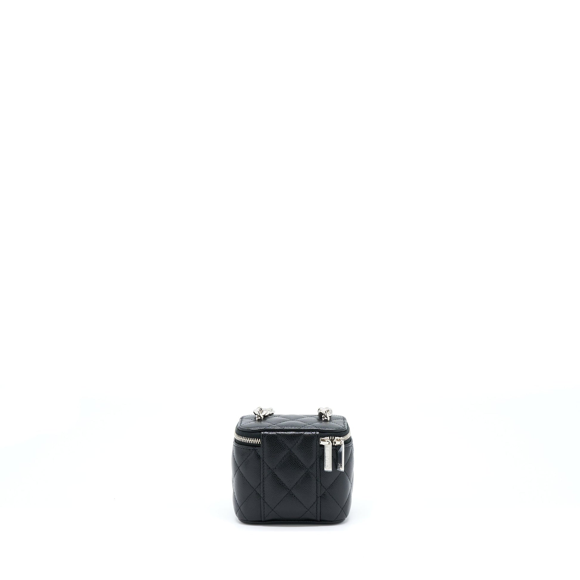 Chanel Vanity Giant Caviar SHW Black Mini Bag
