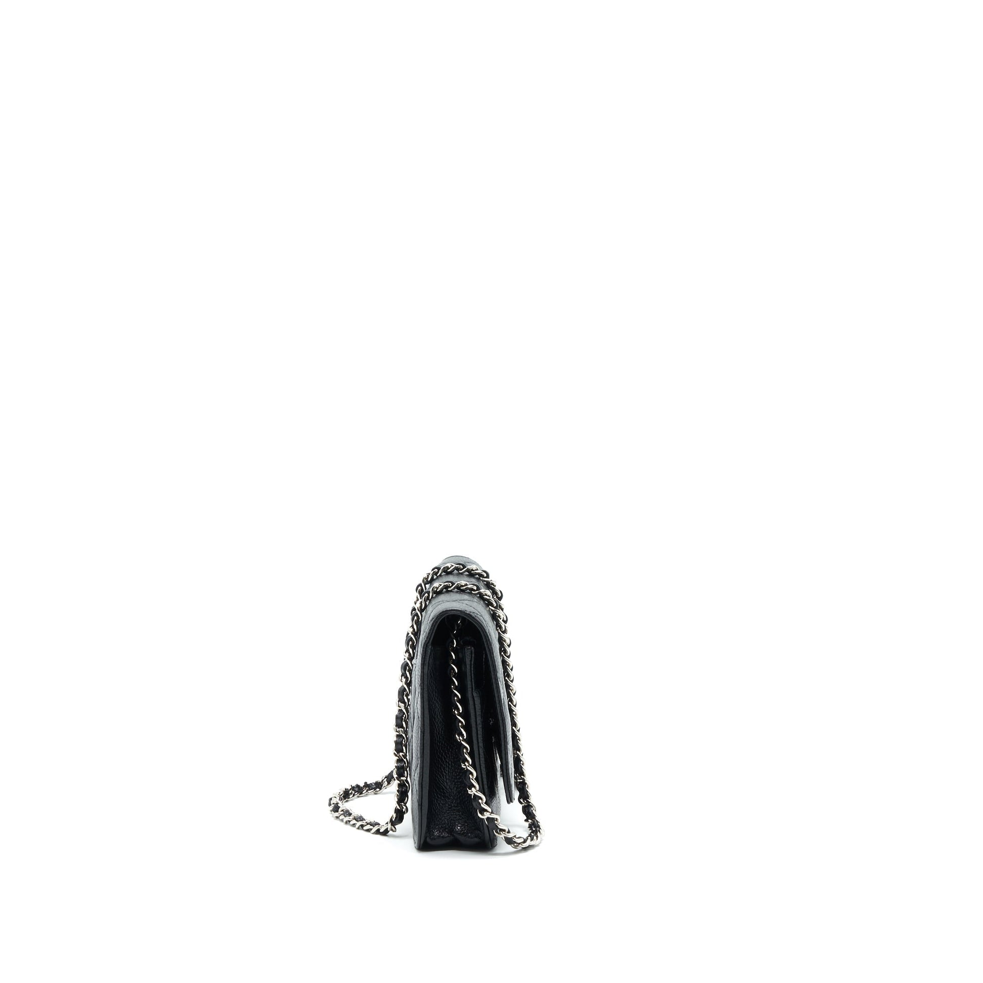 Chanel On Caviar SHW Wallet Case