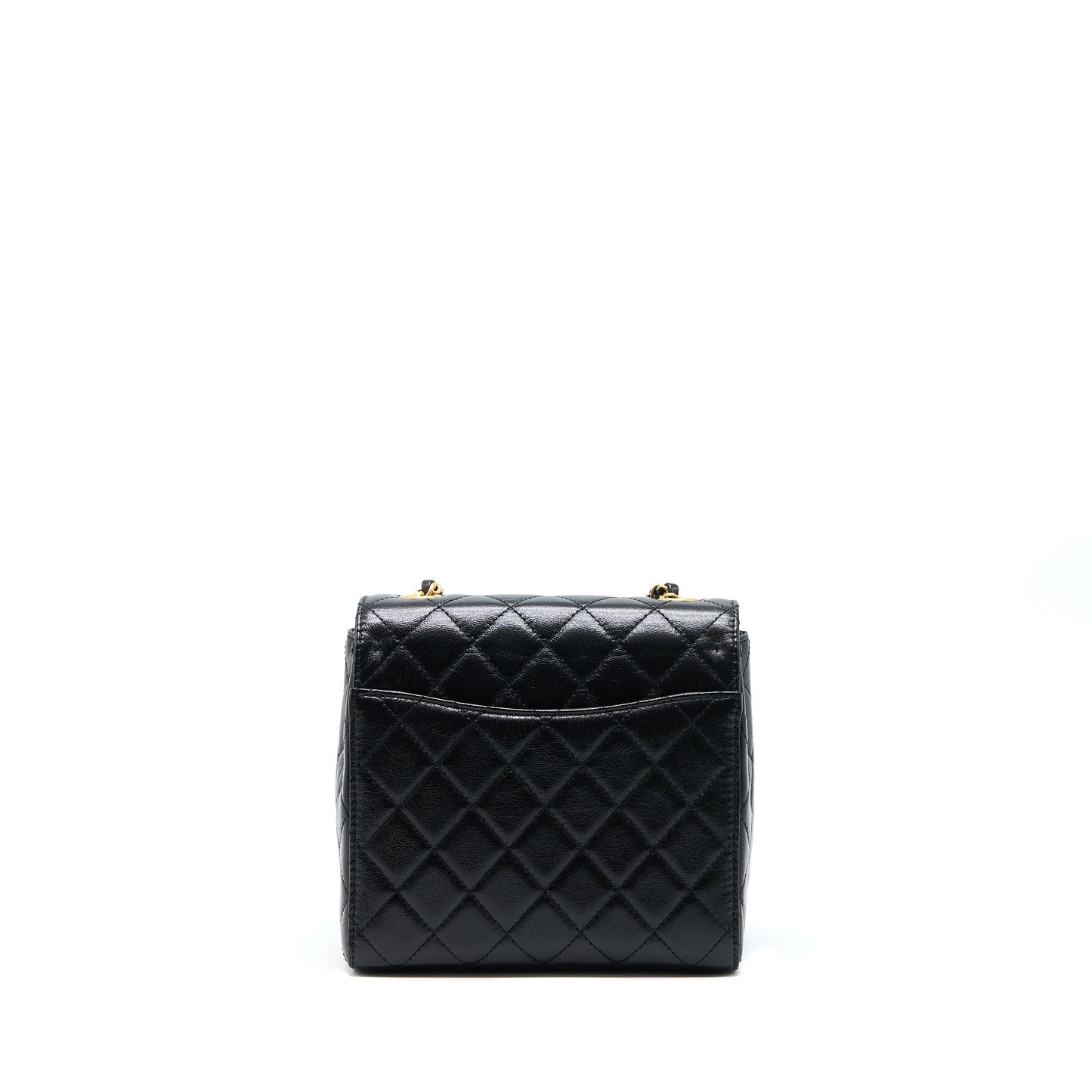 Chanel 22K Retro Classic New Square Flap Black Shoulder Bag 3