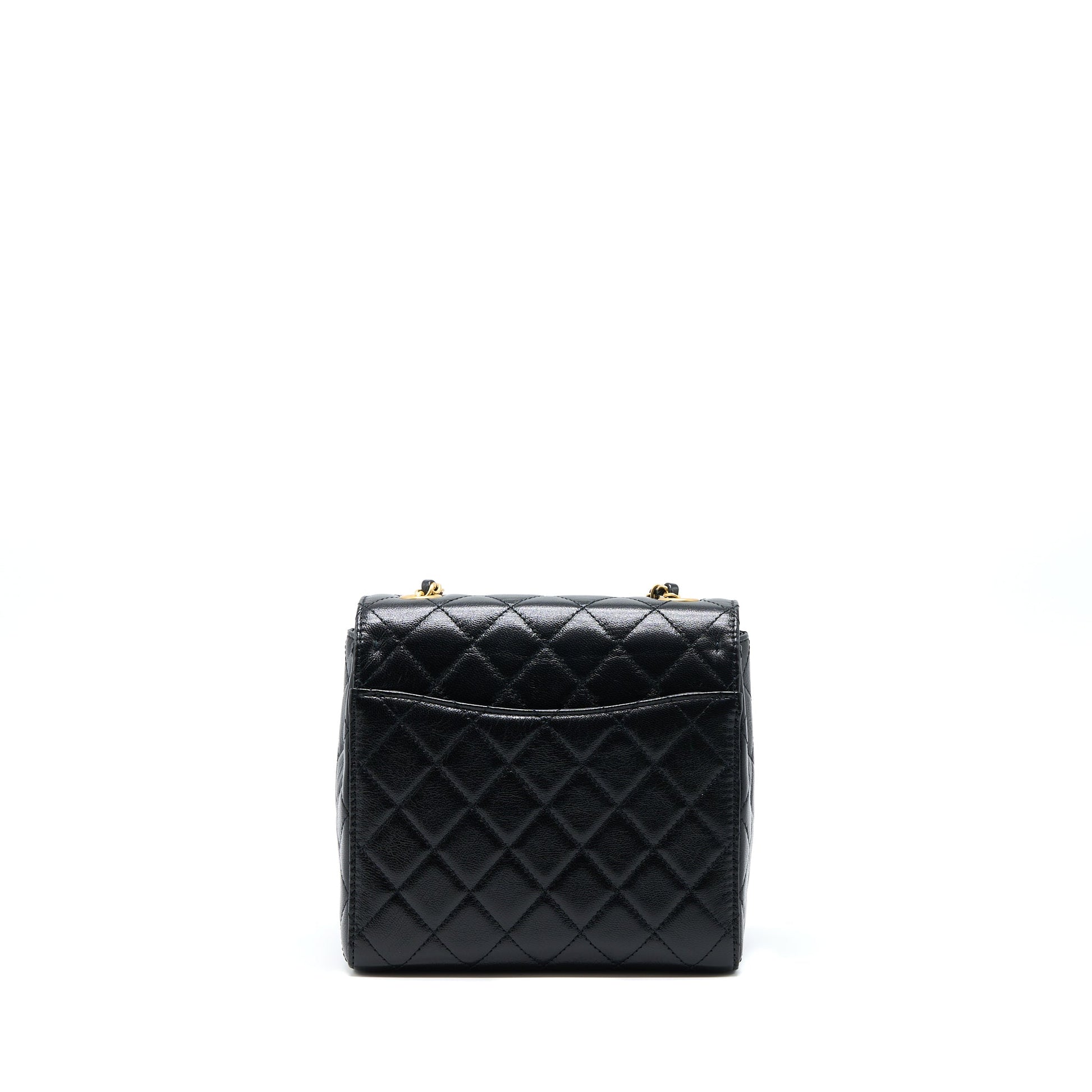 Chanel 22K Retro Classic New Square Flap Black Shoulder Bag 3