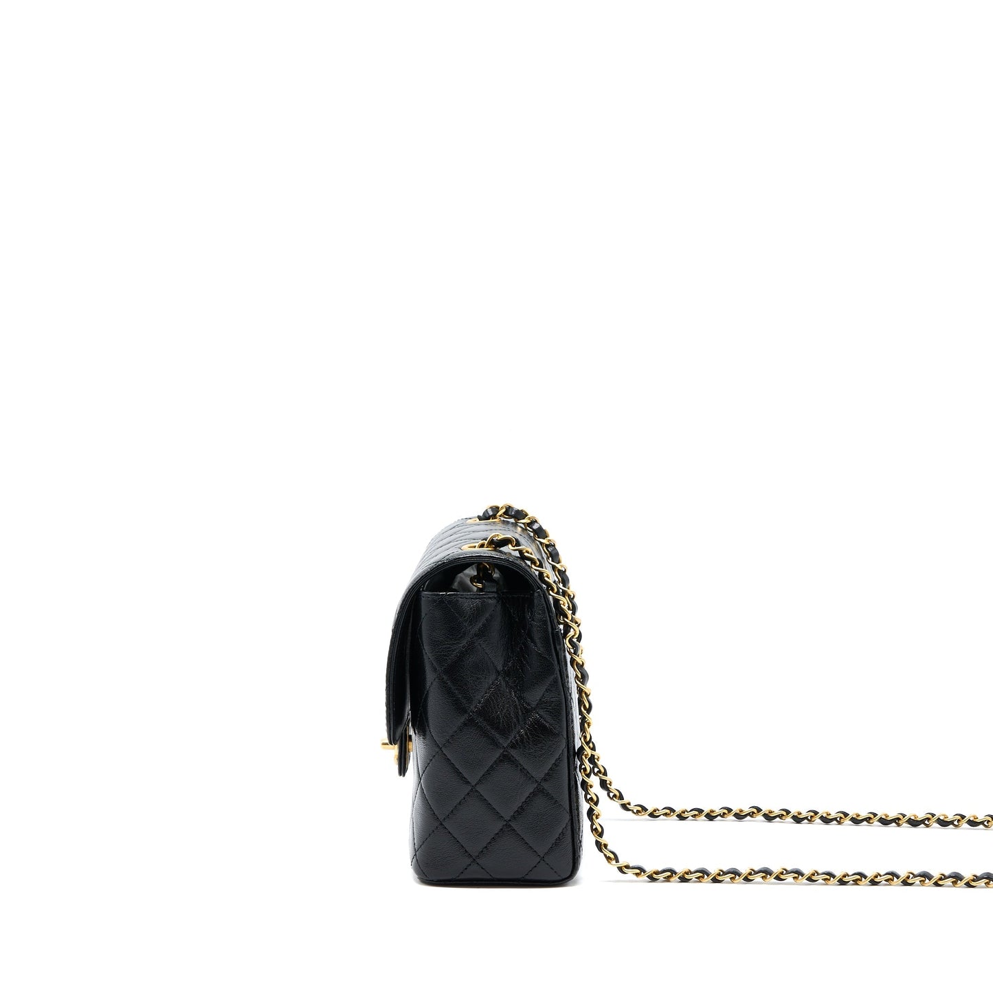 Chanel 22K Retro Classic New Square Flap Black Shoulder Bag 3